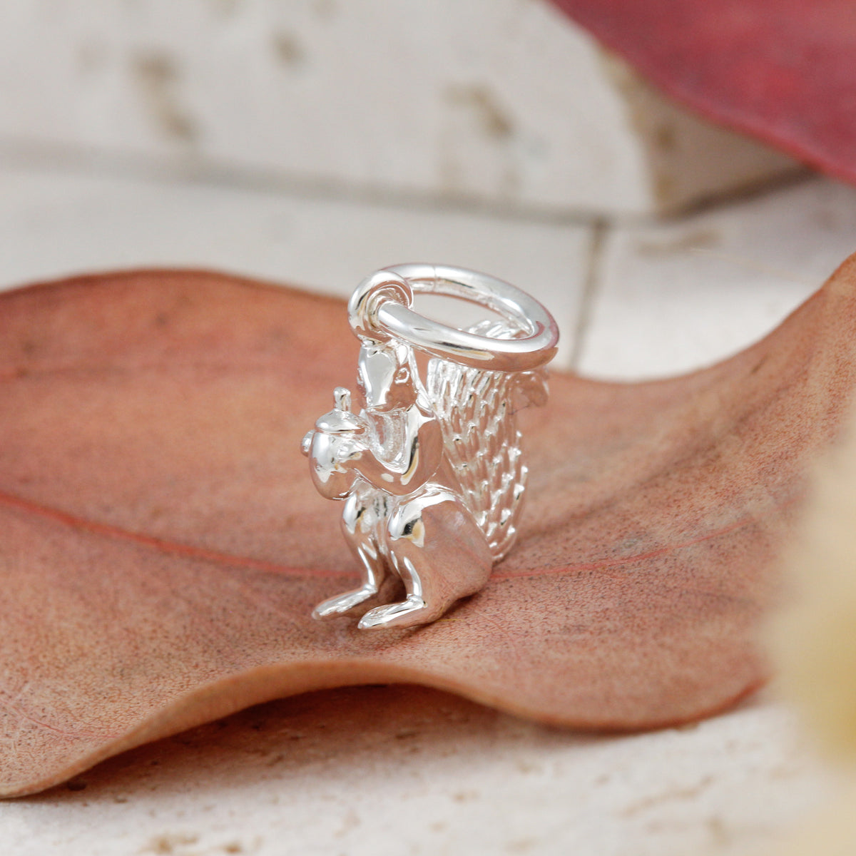 &quot;Small Squirrel Charm - Scarlett Jewellery - Nature-Inspired Jewelry