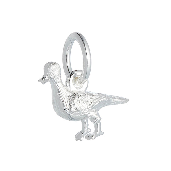 Sterling silver hot sale duck charm