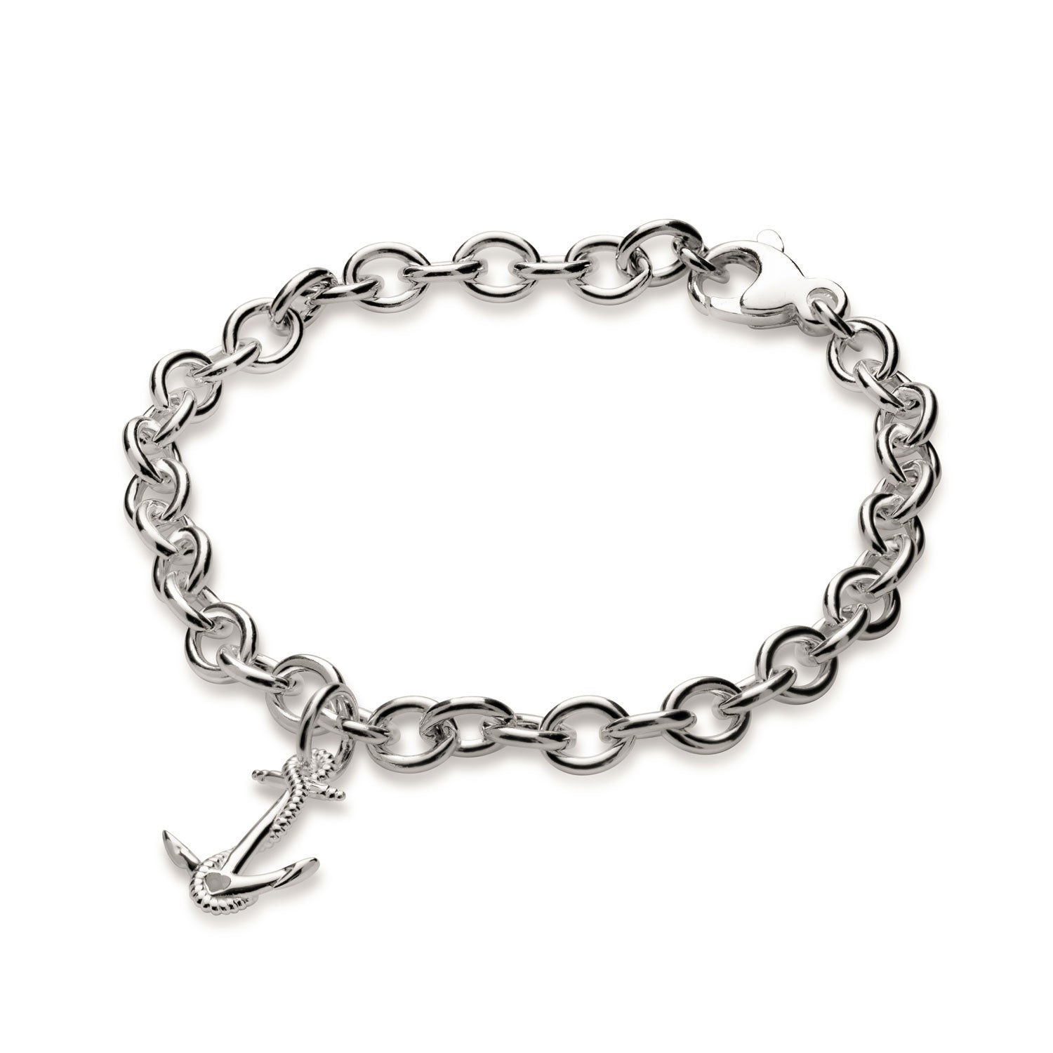 Anchor Silver Charm Bracelet Nautical Jewellery Scarlett
