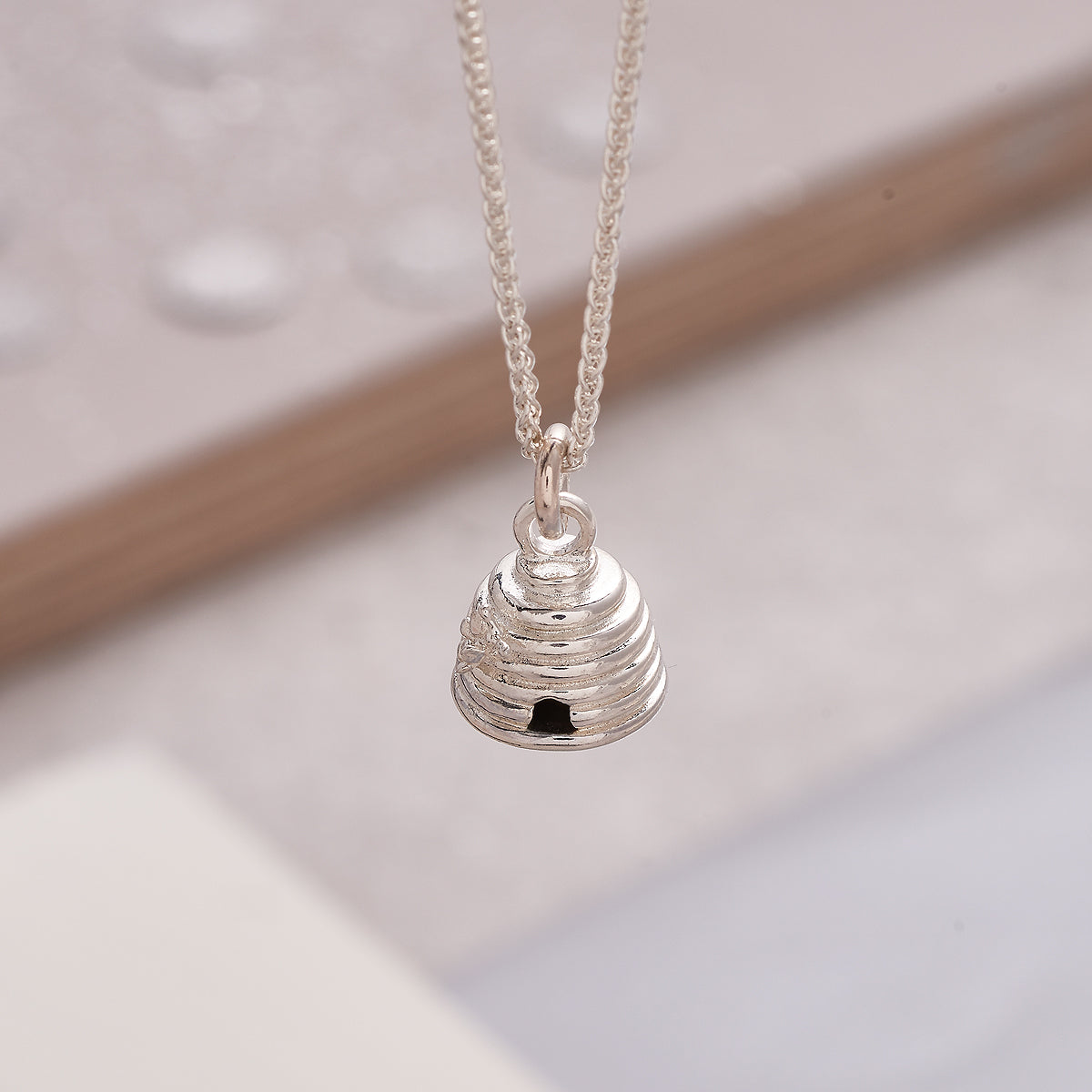 Beehive Pendant - Bee Symbolic Charm