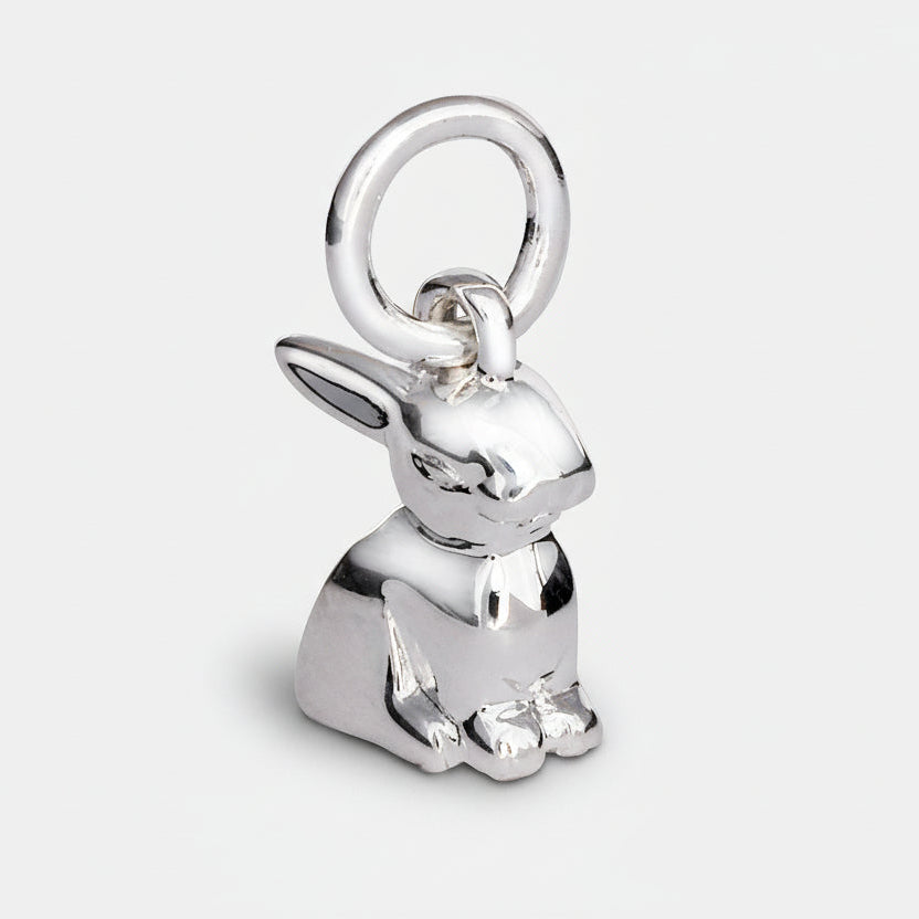 Bunny Rabbit Silver Charm Bunny Rabbit Necklace – Scarlett Jewellery