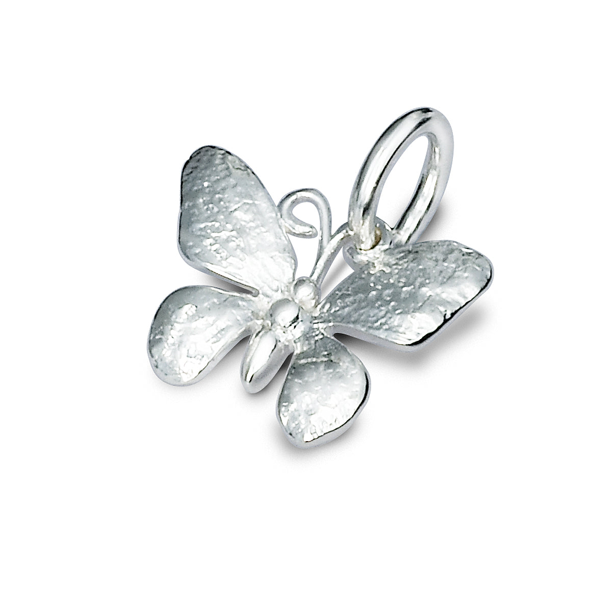 Butterfly Silver Charm For Bracelets and Necklaces from Scarlett Jewellery UK