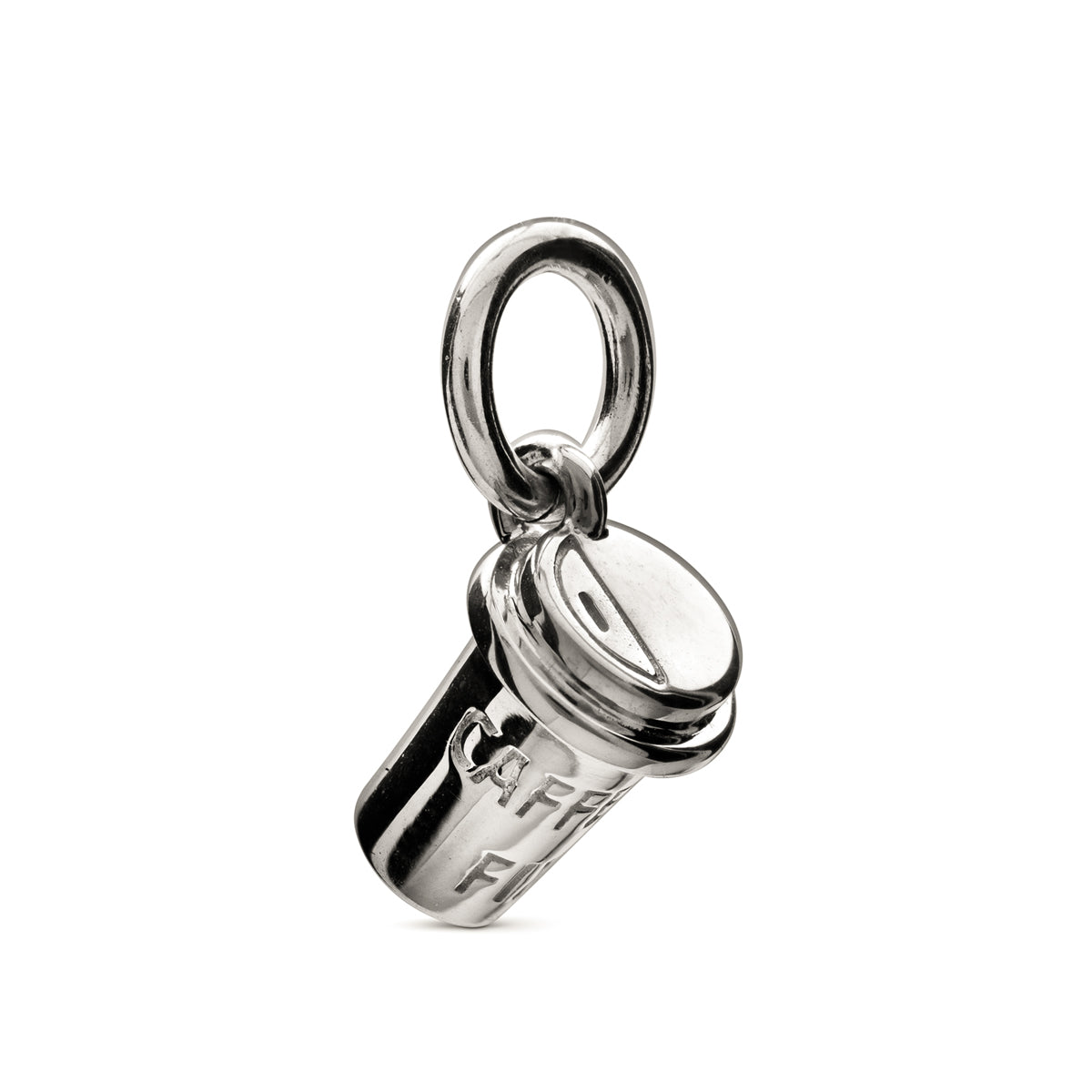 Coffee Cup Silver Charm For bracelets Scarlett Jewellery