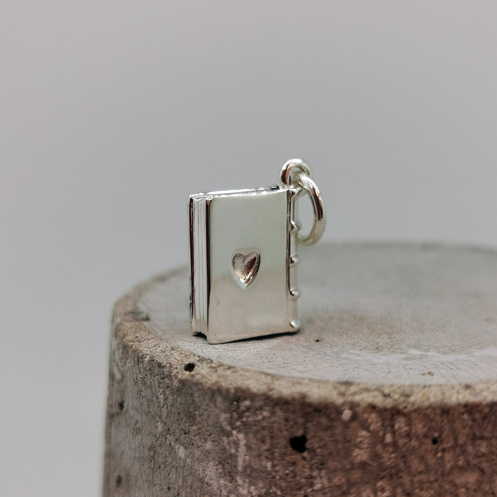 book charm graduation gift librarian scarlett jewellery silver traditional charms for bracelets