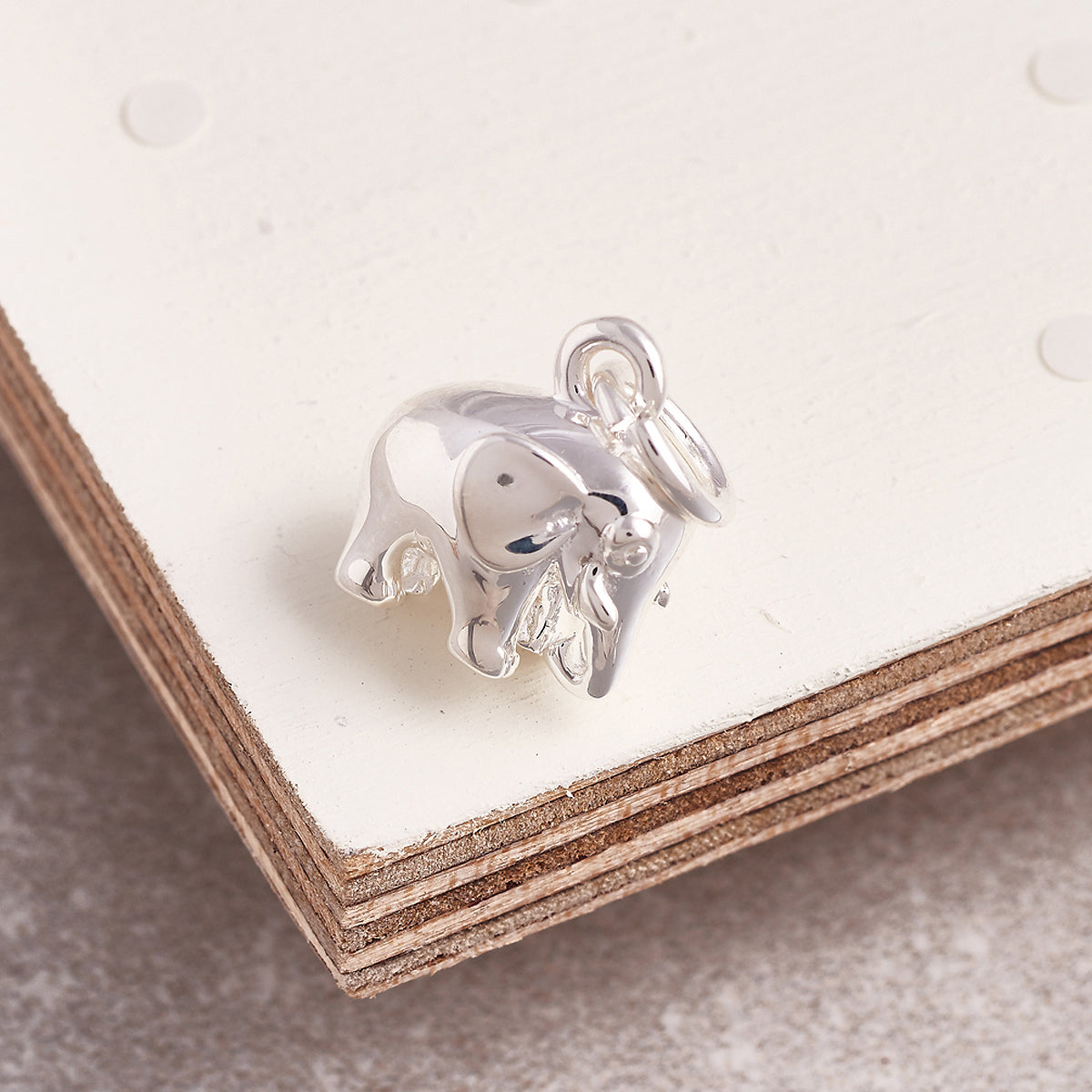 Elephant Sterling Silver Charm by Scarlett Jewellery