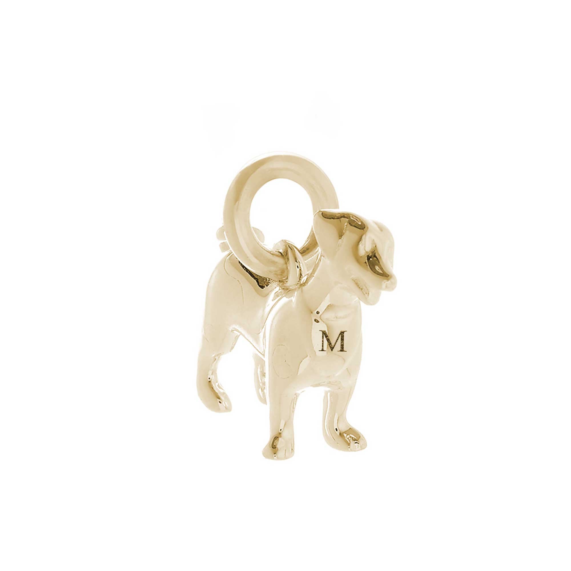 Jack Russell silver dog breed solid sterling silver dog charm for bracelet Scarlett Jewellery Ltd