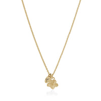 memorial jewellery forget me not everlasting memory personalised gold necklace scarlett jewellery