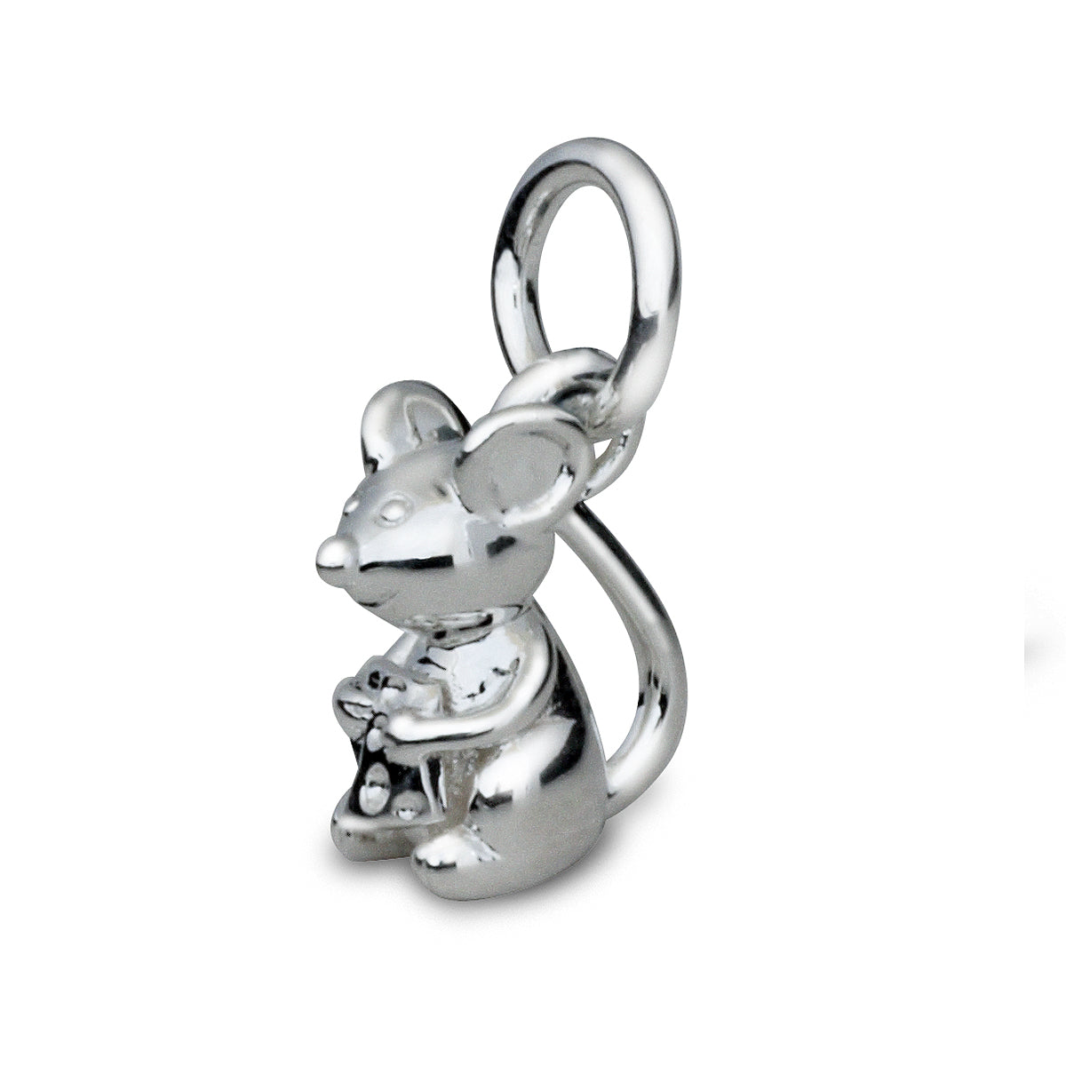 Mouse Silver Charm by Scarlett Jewellery