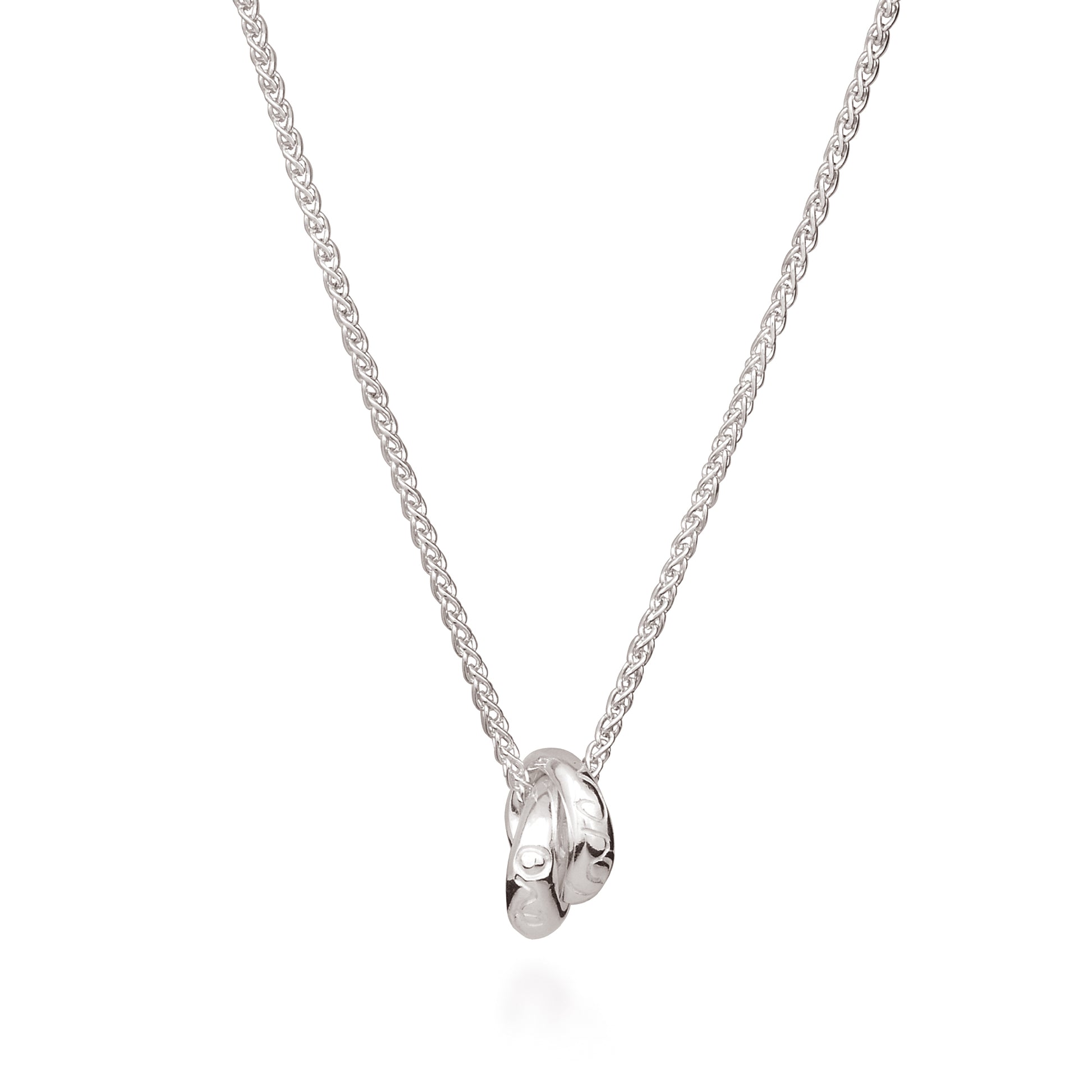 scarlett jewellery anniversary collections silver one love necklace vintage style