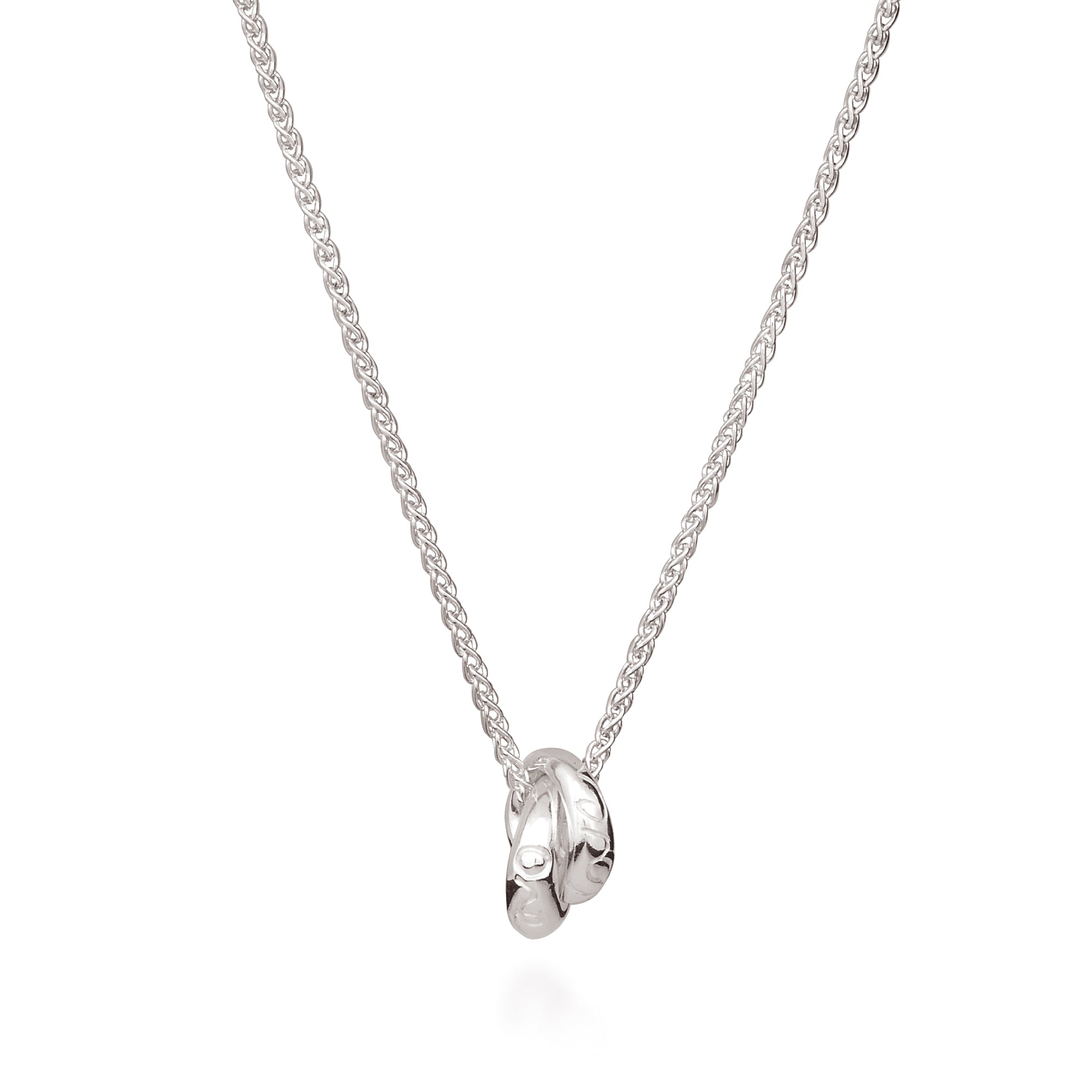 scarlett jewellery anniversary collections silver one love necklace vintage style