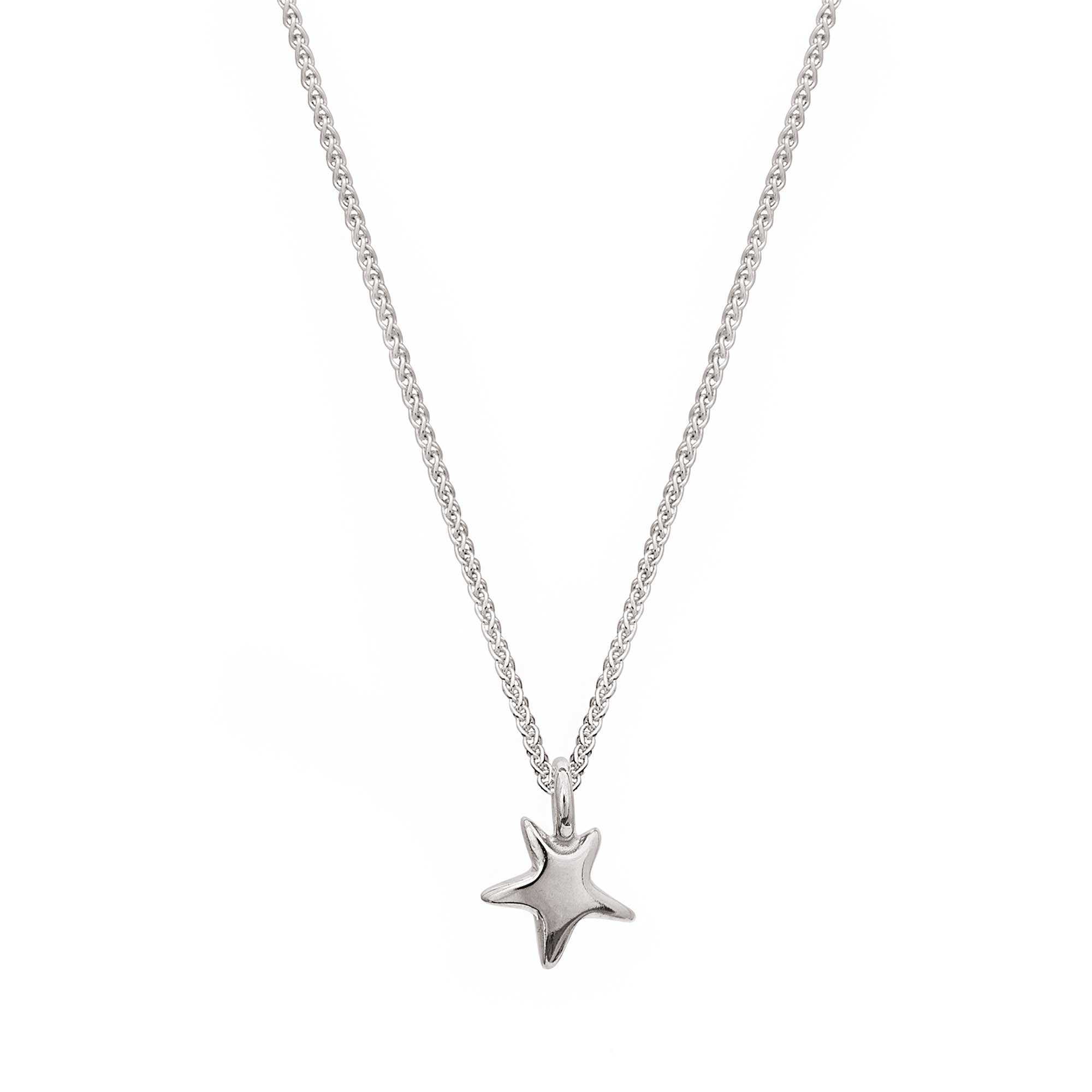 Delicate solid silver star pendant for teens young womens gift designer Scarlett Jewellery