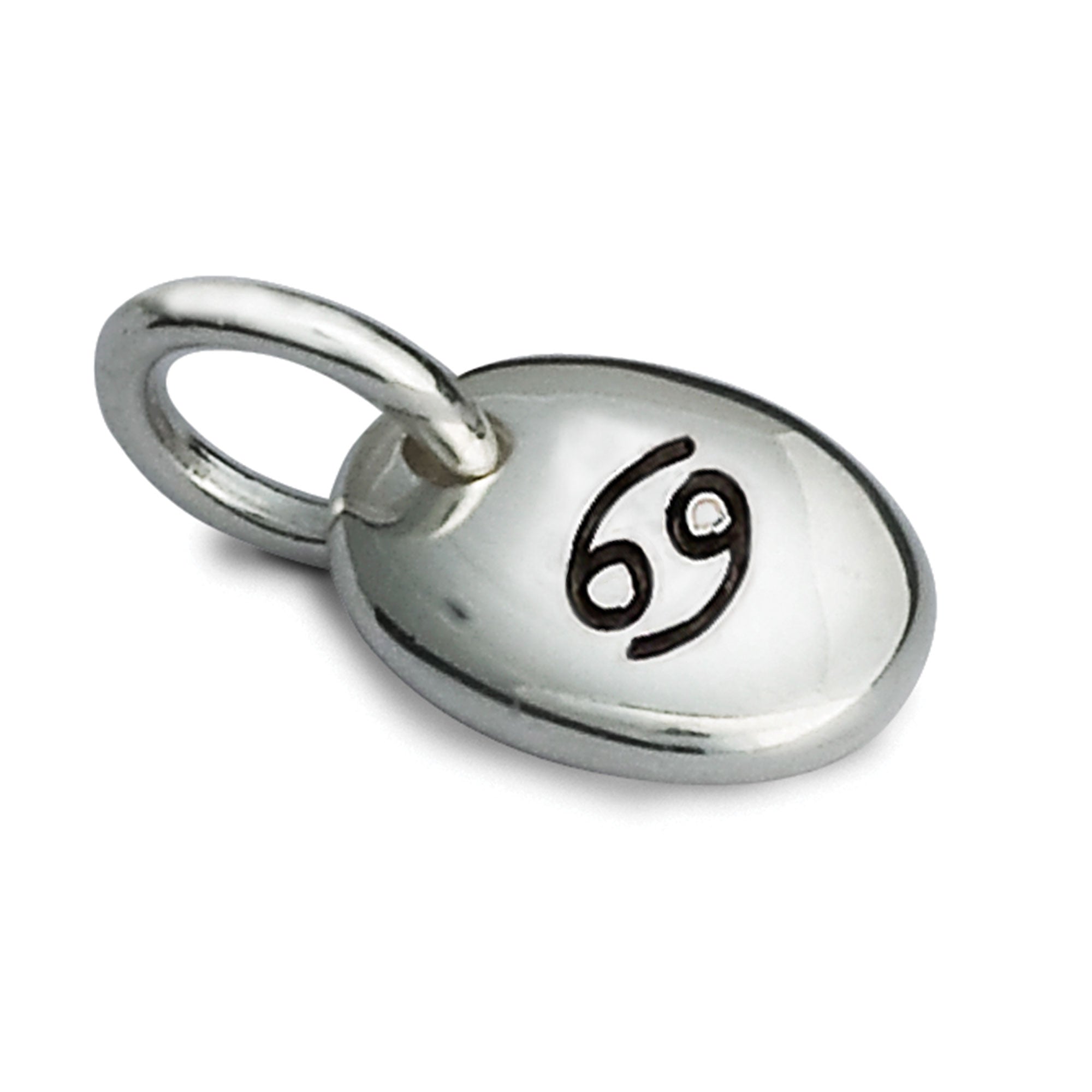 Charm en argent avec galets du zodiaque