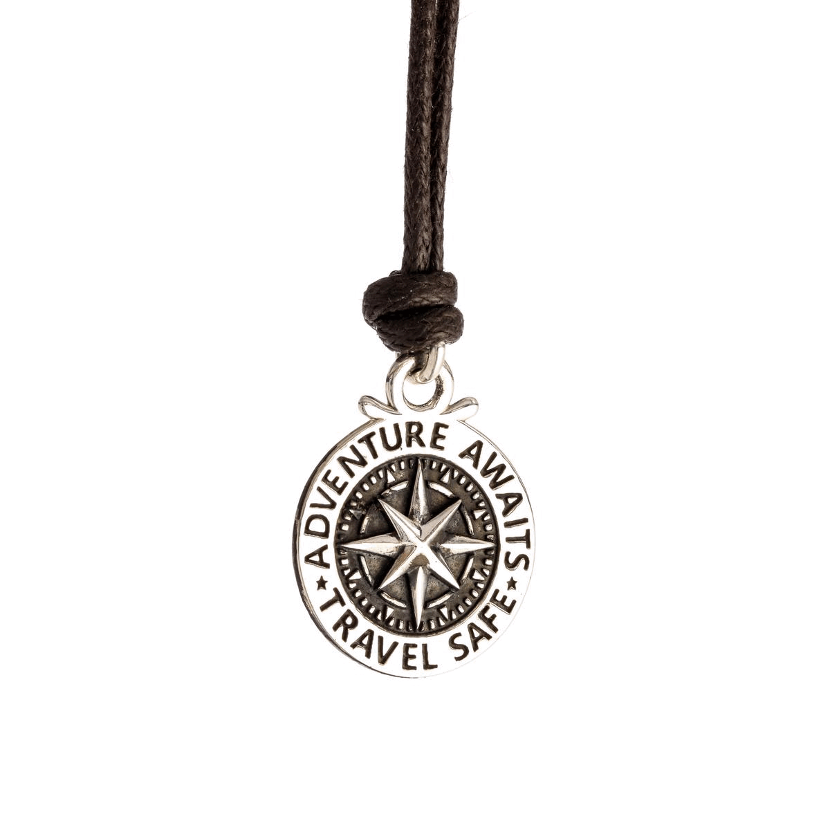 The brave 2025 collection compass necklace