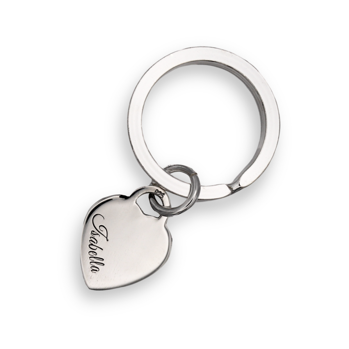 keyring for mother&#39;s day with childs name engraved