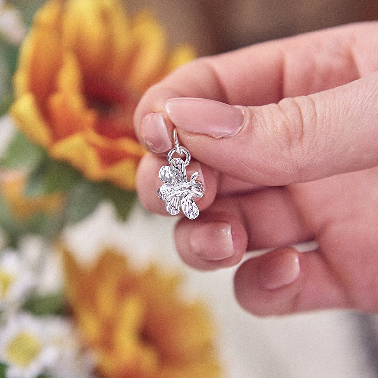 bumble bee silver charm jewellery scarlett brighton UK