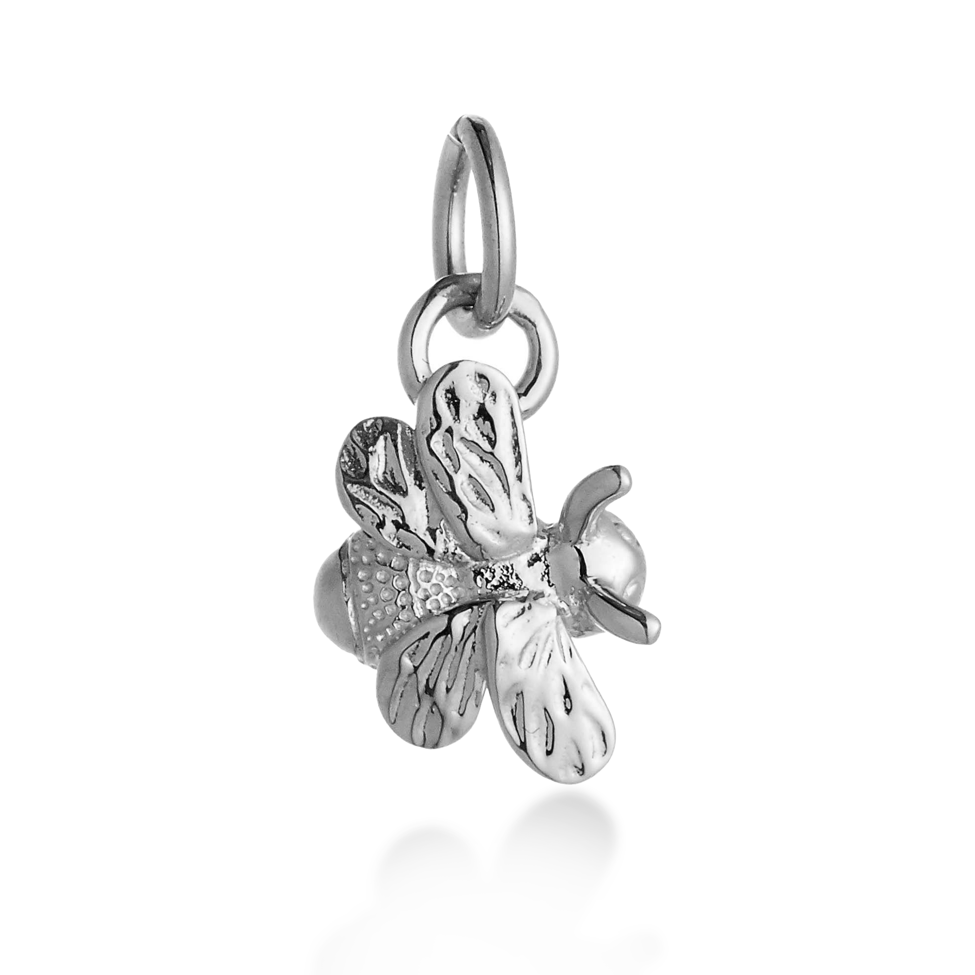 Breloque en argent bourdon