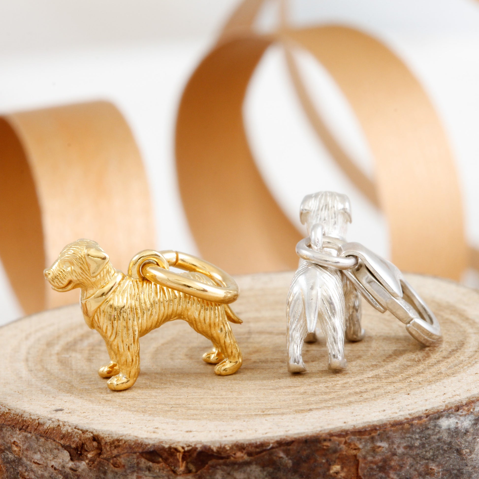 border terrier charms for necklaces or bracelets