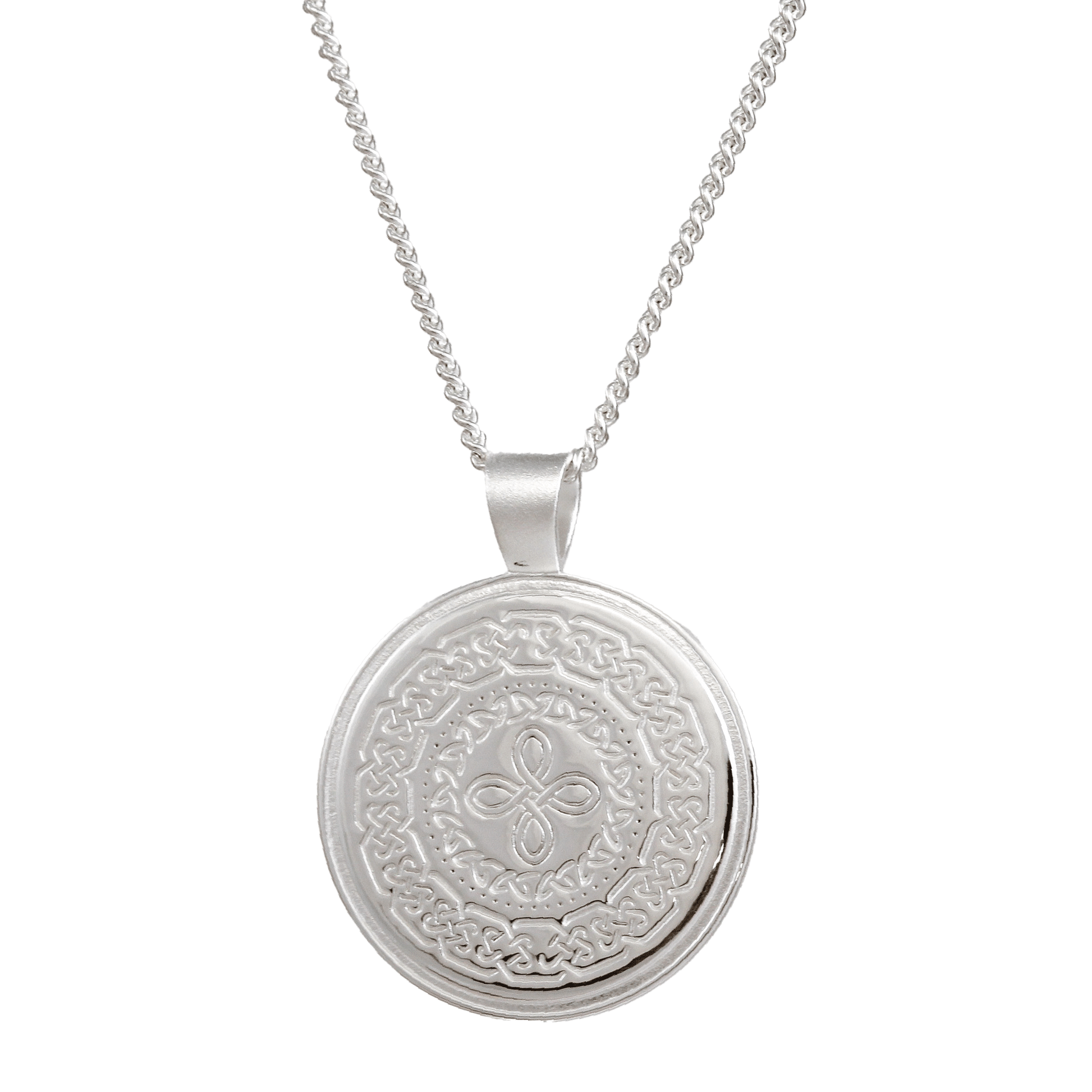 Unique Travel Gift - Celtic Knot Happiness Pendant