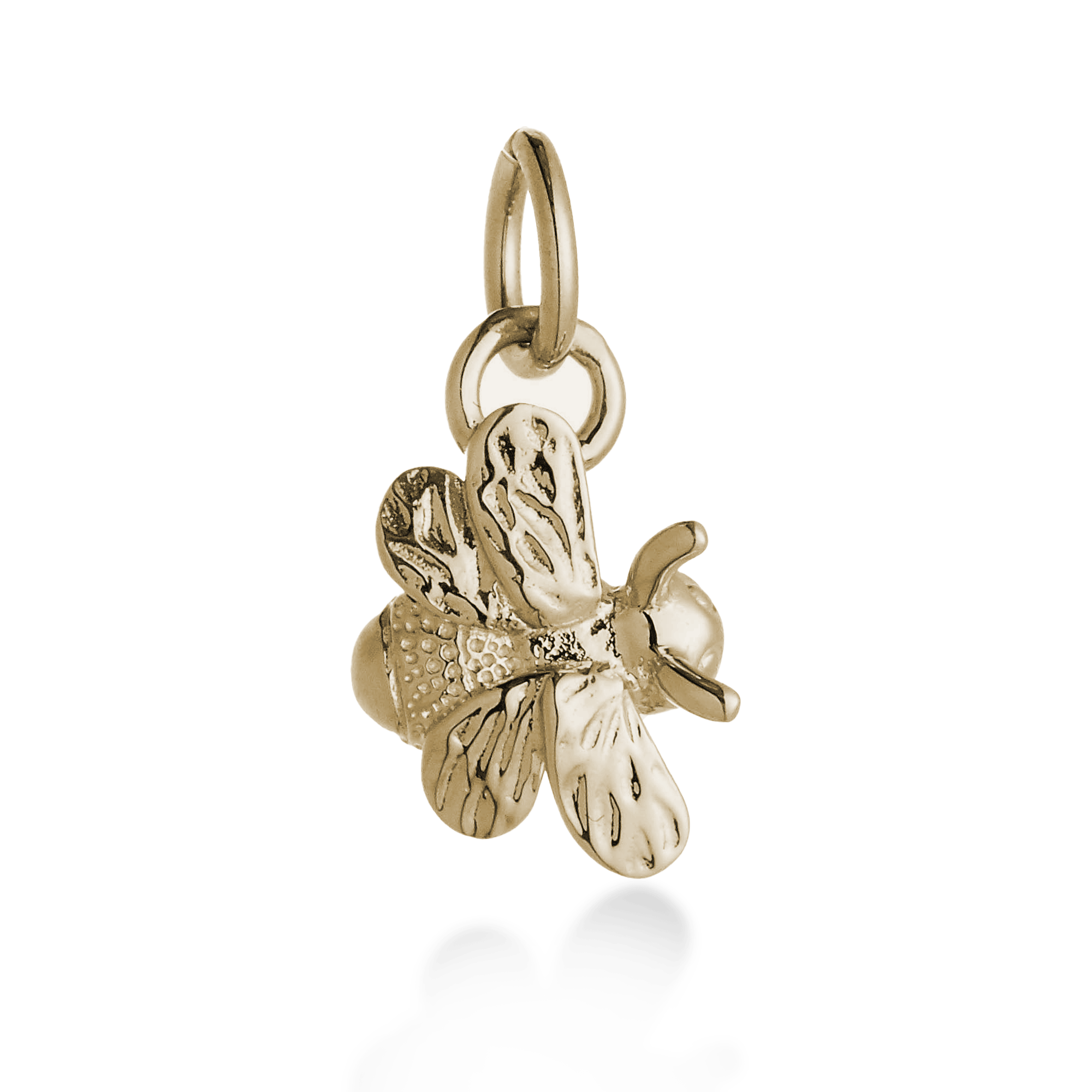Bumble Bee Gold Charm