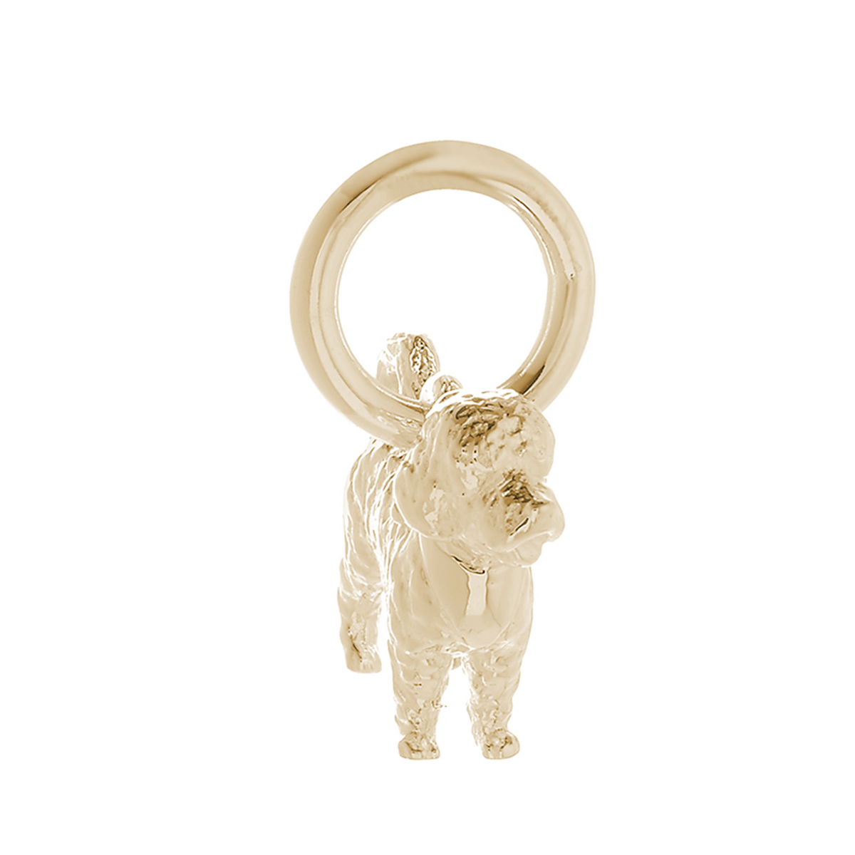 gold cavapoo charm for bracelet dog charms
