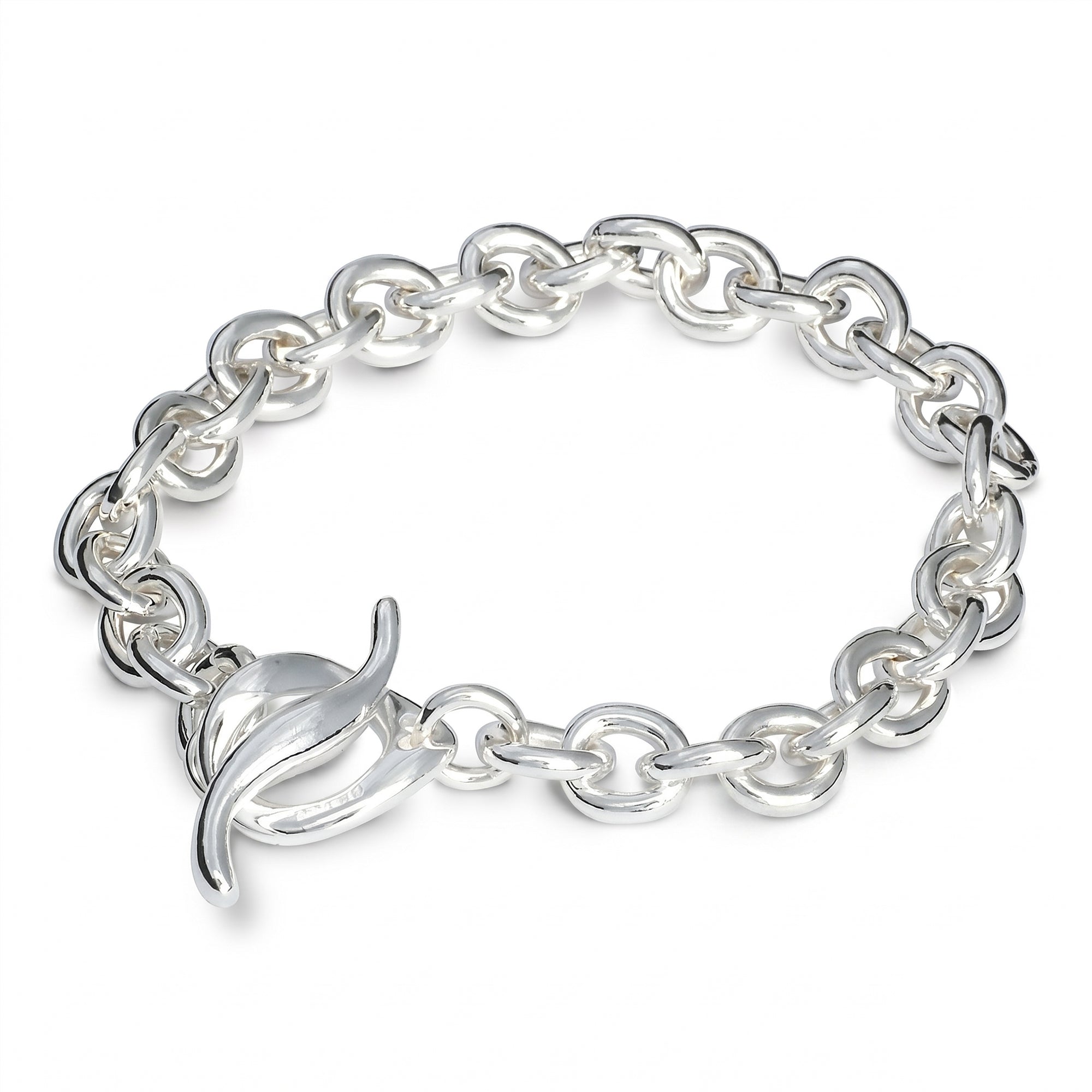 Bracelet à breloques en argent à vie