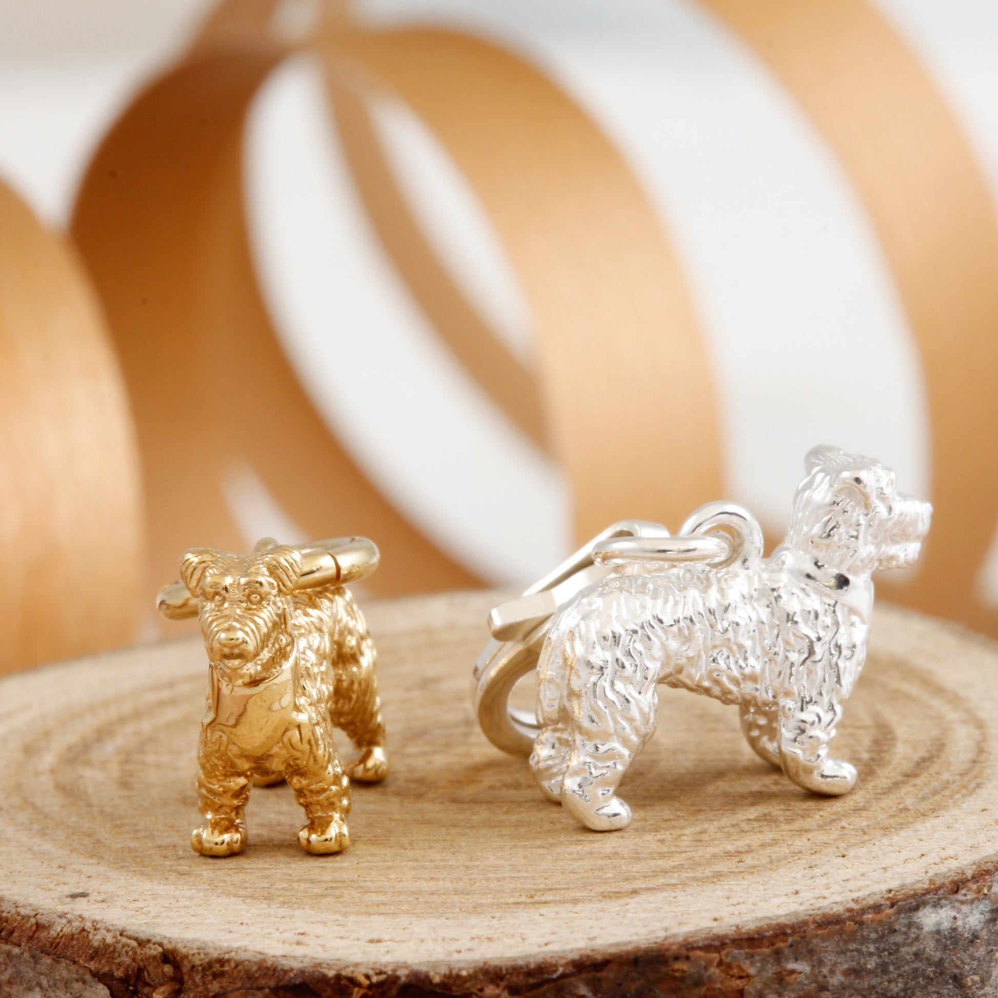 dog breed charms miniature schnauzer