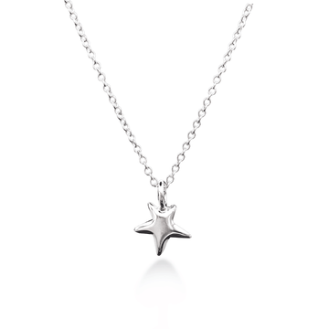 Collier en argent poussière d'étoile