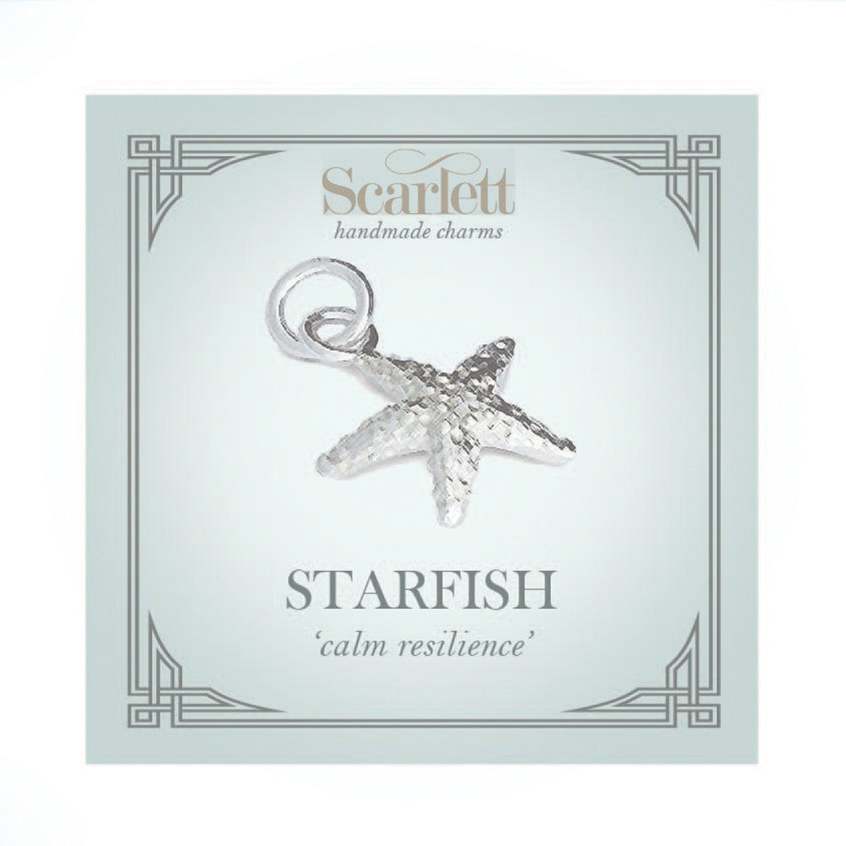 starfish charm meaning card