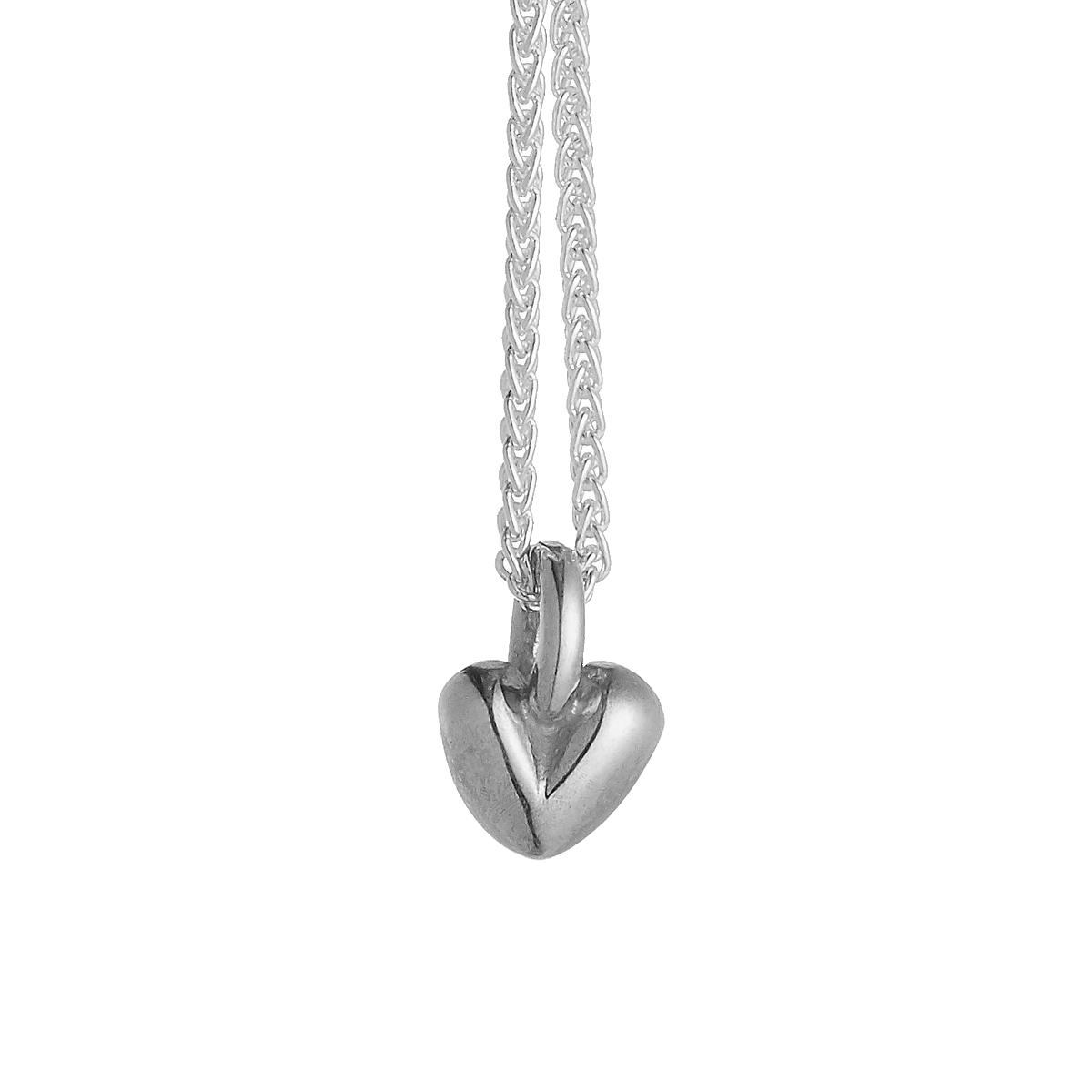 Sweetheart Silver Necklace