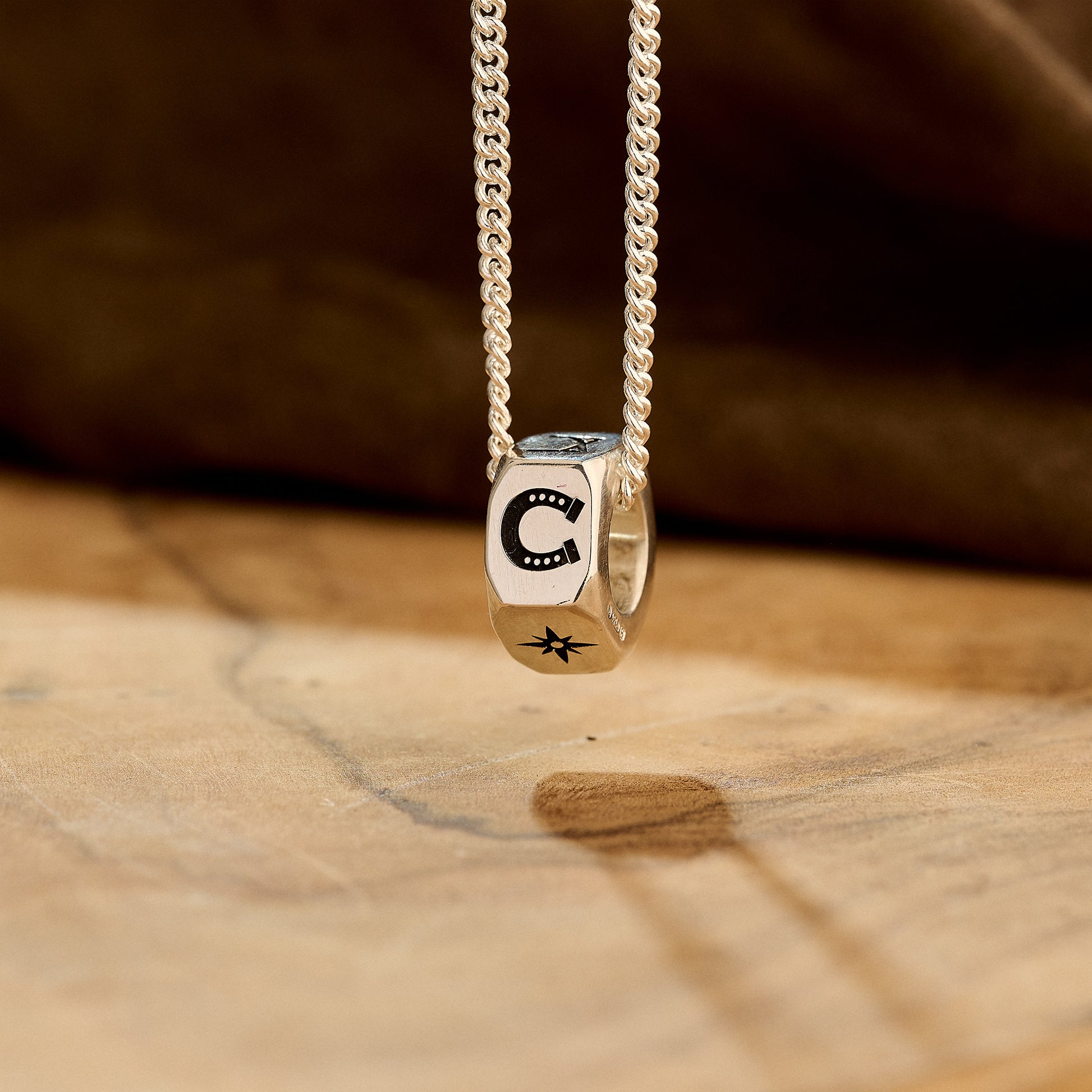 silver custom travel symbols mens necklace travel gift alternative saint christopher