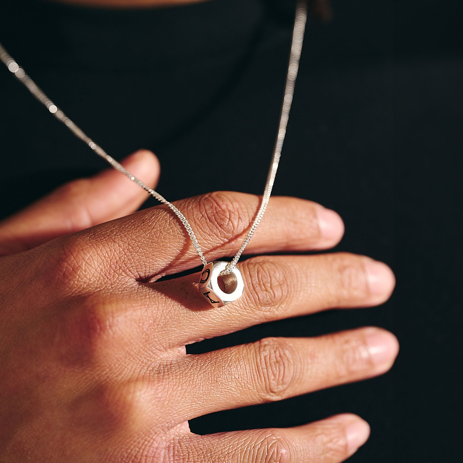 unique lucky travel symbols personalized mans necklace