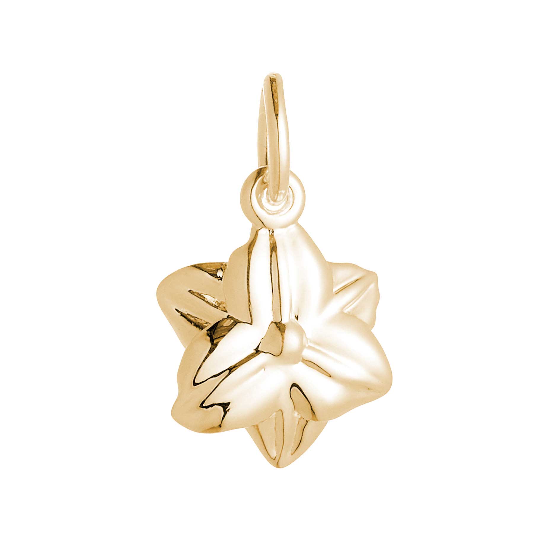 Daffodil Flower Gold Vermeil Silver Charm