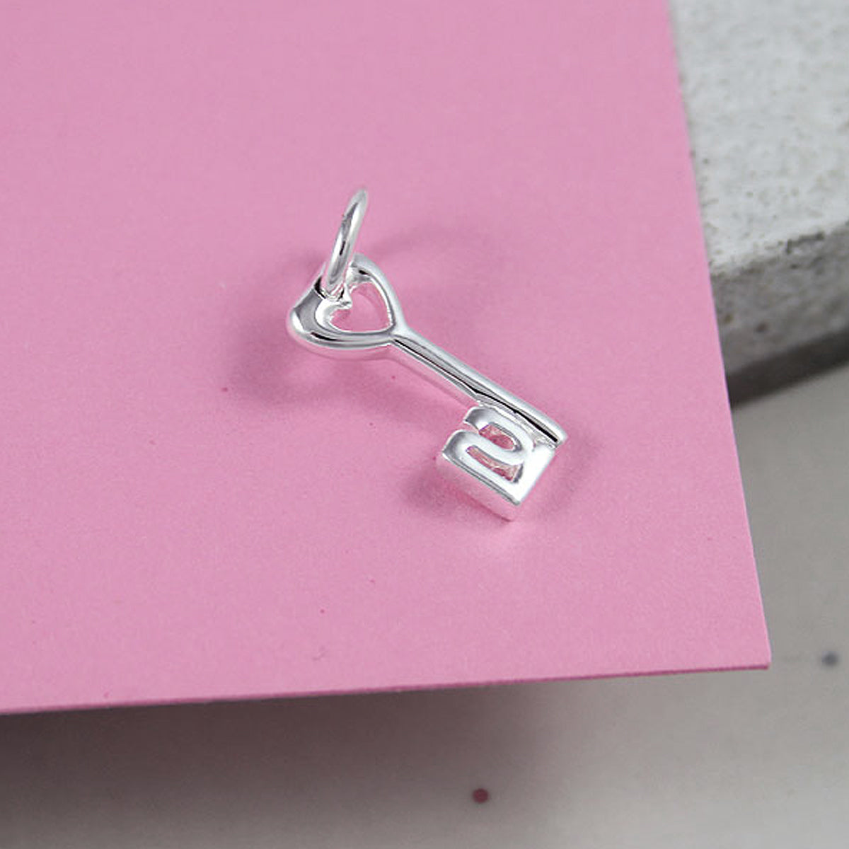 21st birthday key charm