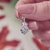 silver oak leaf bracelet charm by scarlett jewellery UK