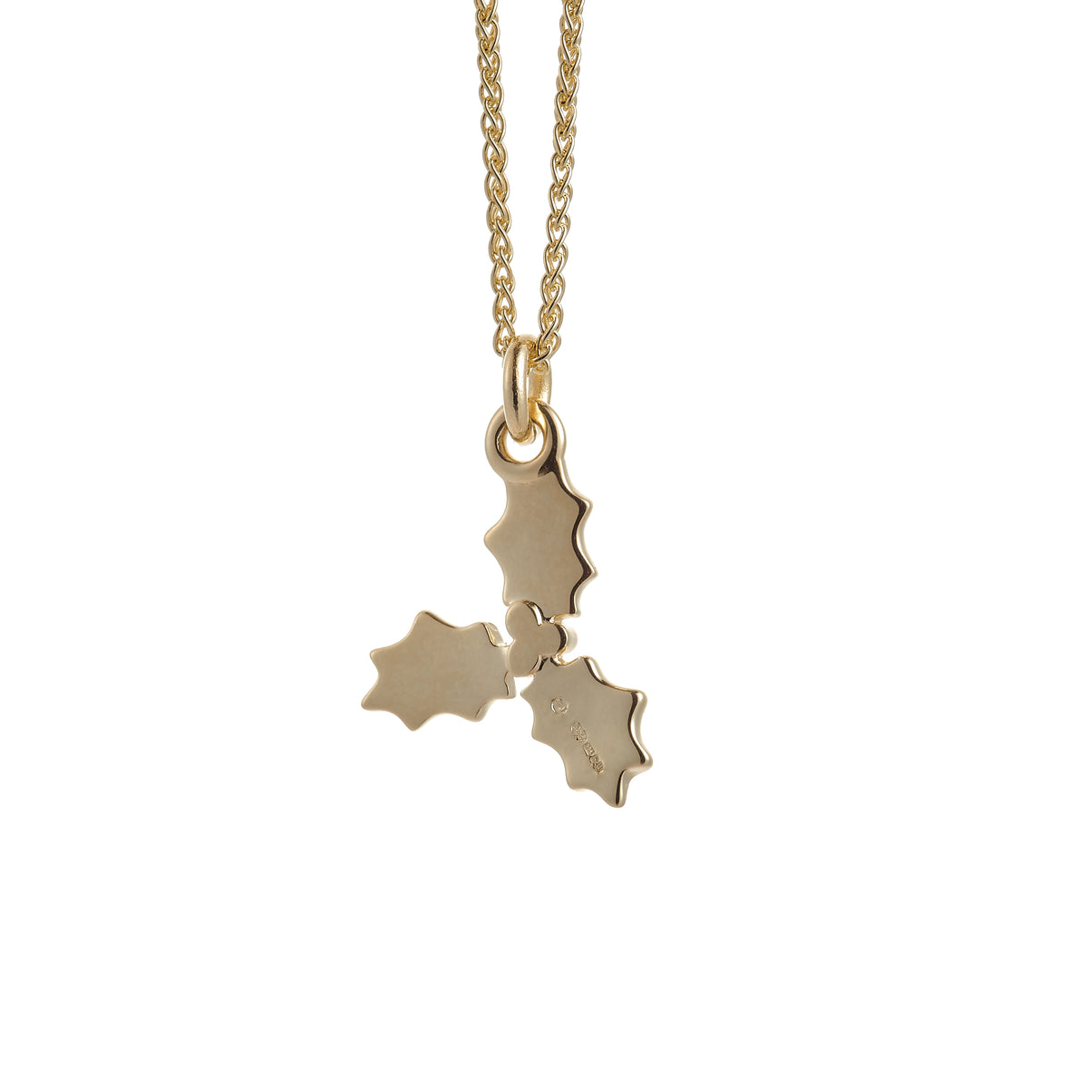 Holly Solid Gold Necklace