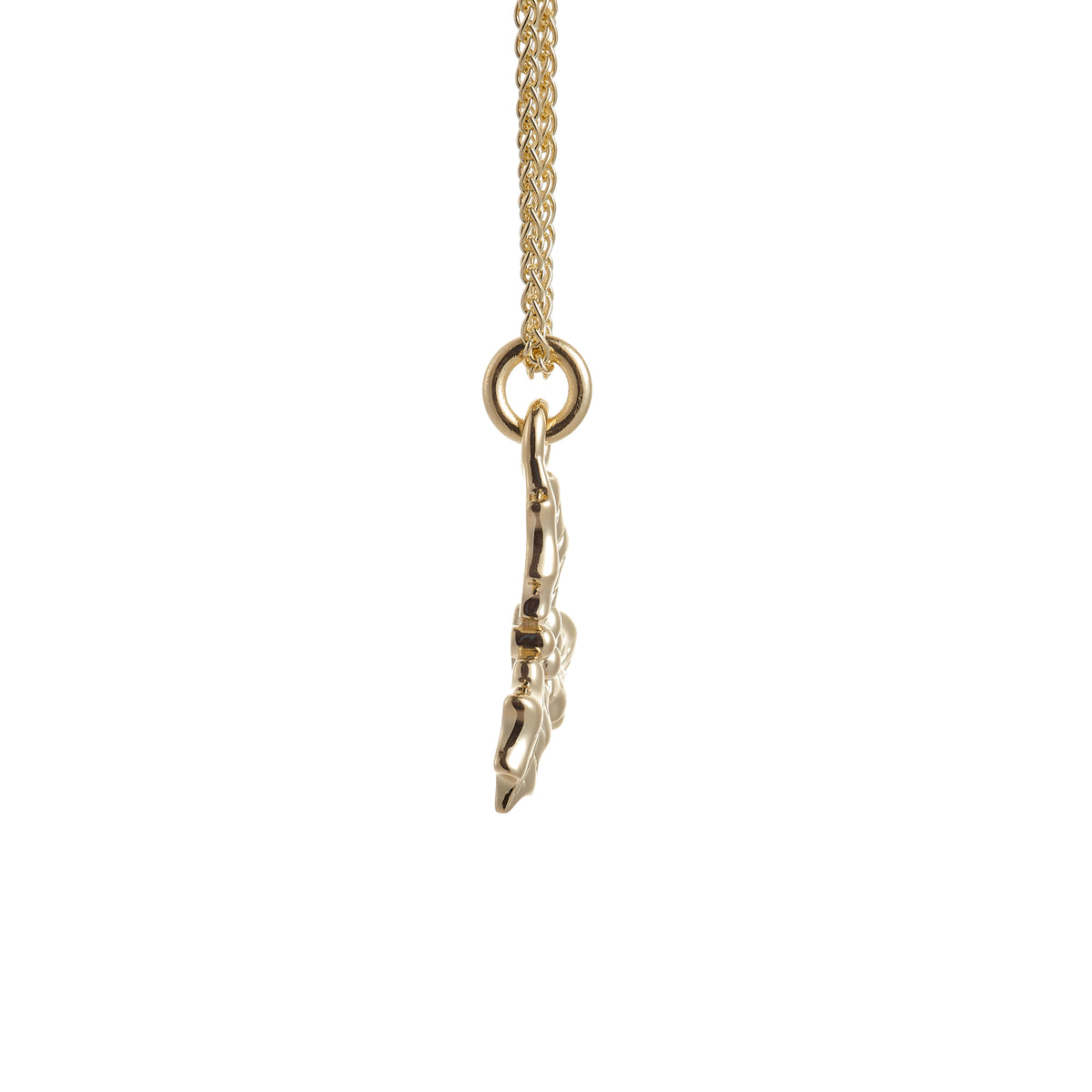 Holly Solid Gold Necklace