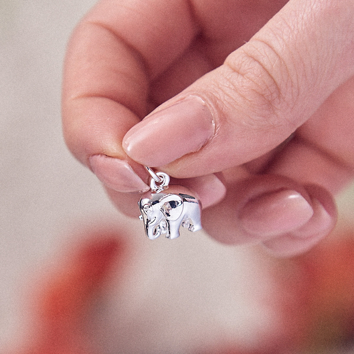 Elephant Sterling Silver Charm by Scarlett Jewellery