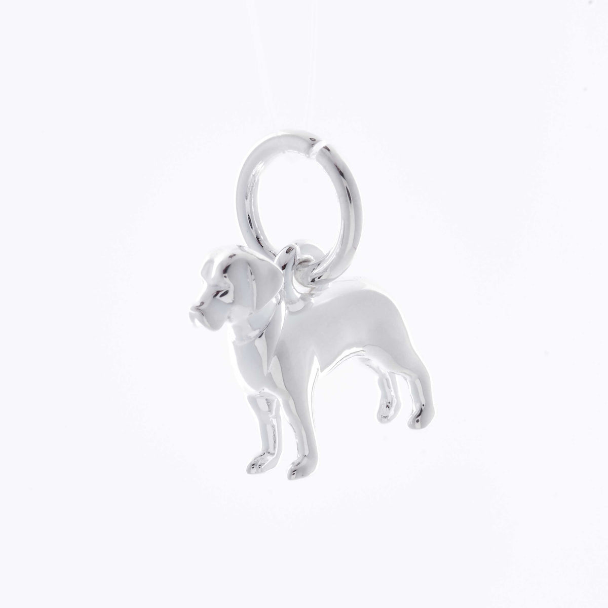 labrador dog silver necklace gift for pet loss from the dog Scarlett Jewellery UK