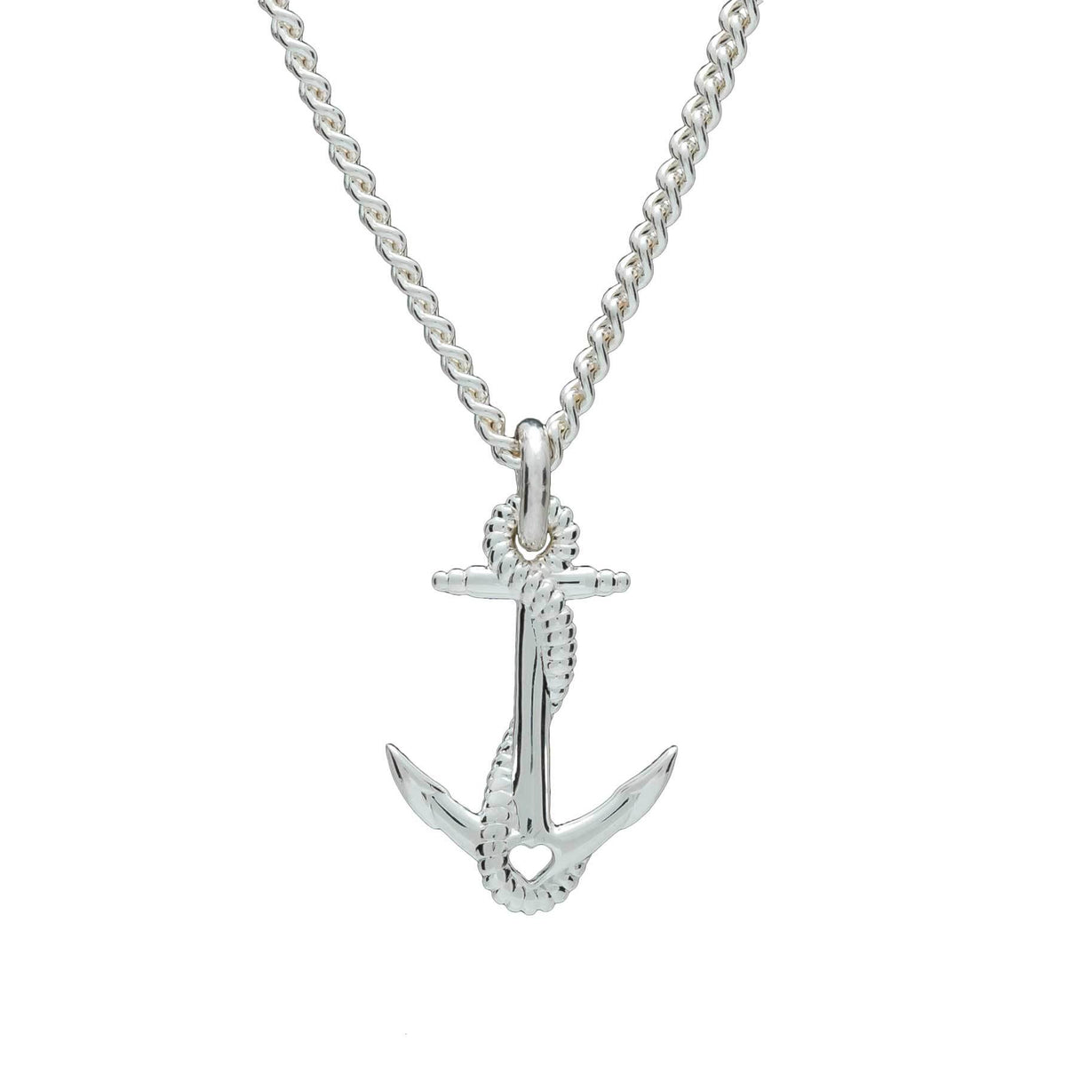 Globetrotter&#39;s Choice: Anchor Pendant with Chain