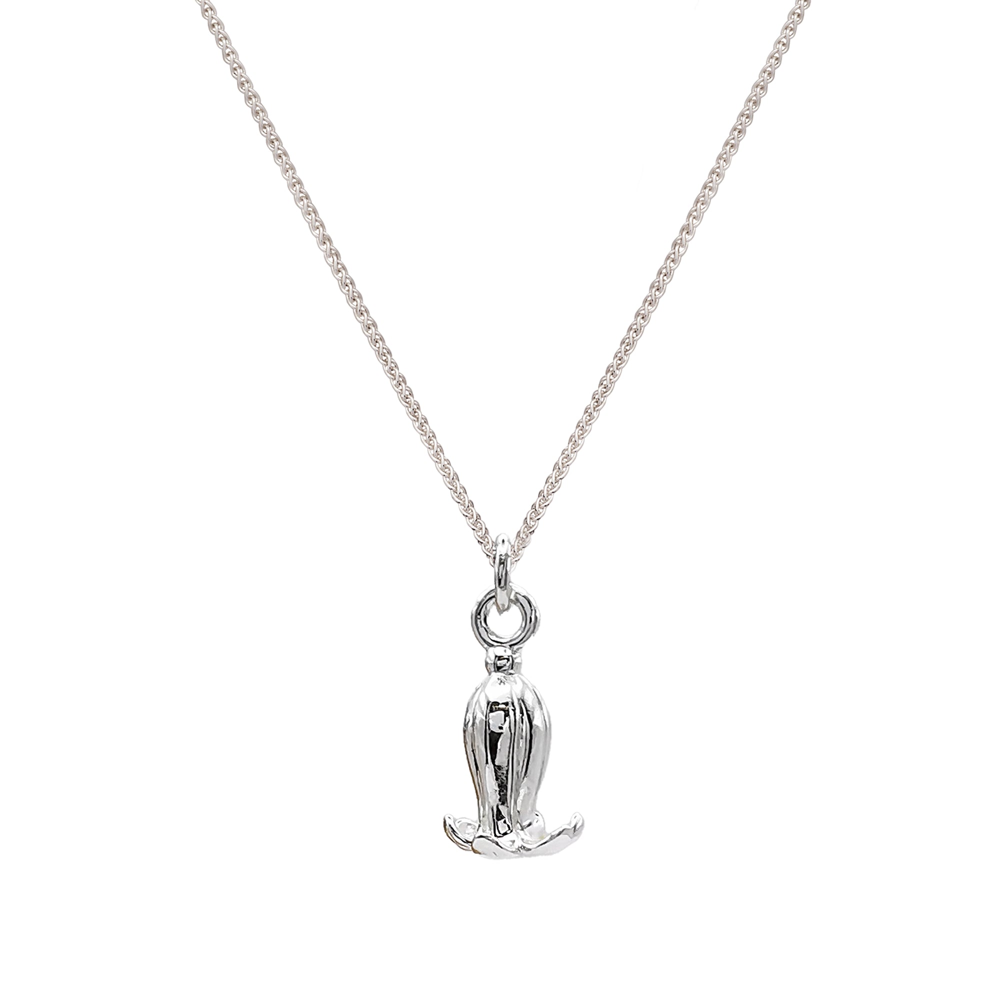 silver bluebell necklace Scarlett Jewellery spring jewellery design