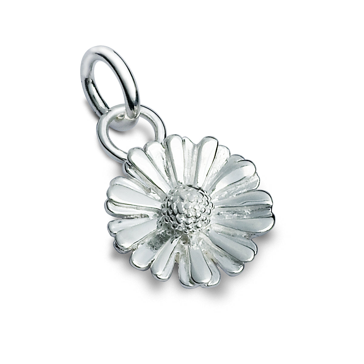 Daisy Flower Silver Charm Silver Daisy Necklace Scarlett Jewellery