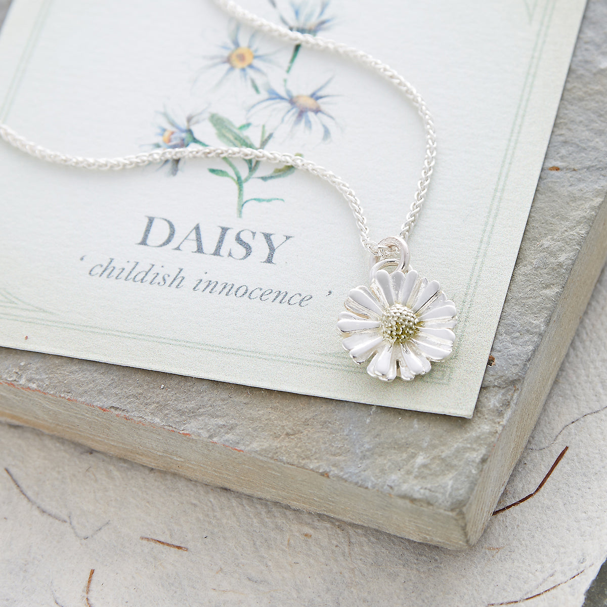 Daisy Flower Silver & Gold Charm For Bracelets & Necklaces by Scarlett Jewellery