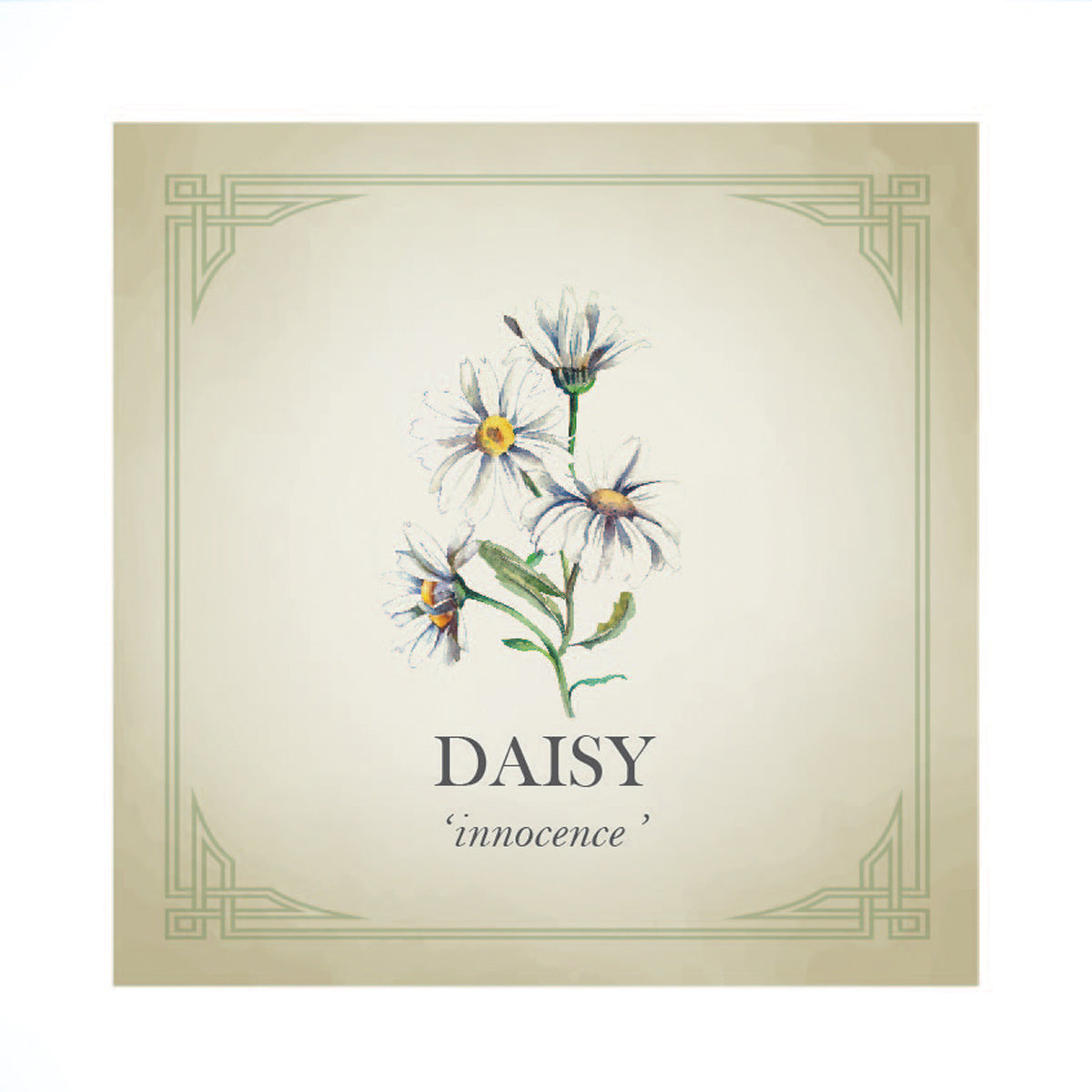 Daisy Silver Charm Bracelet