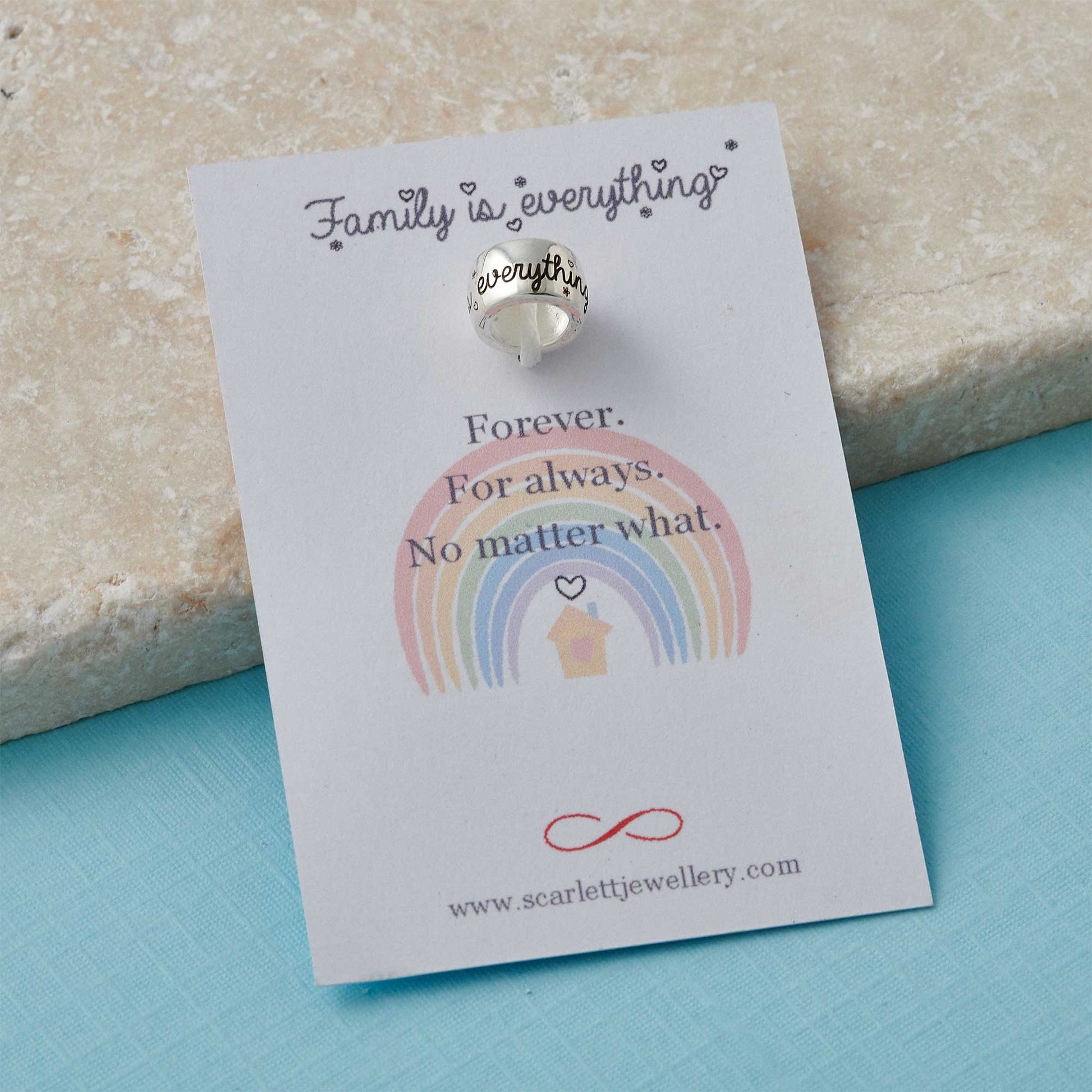 family is everything limited edition silver mojo charm bead 2020 covid family lockdown