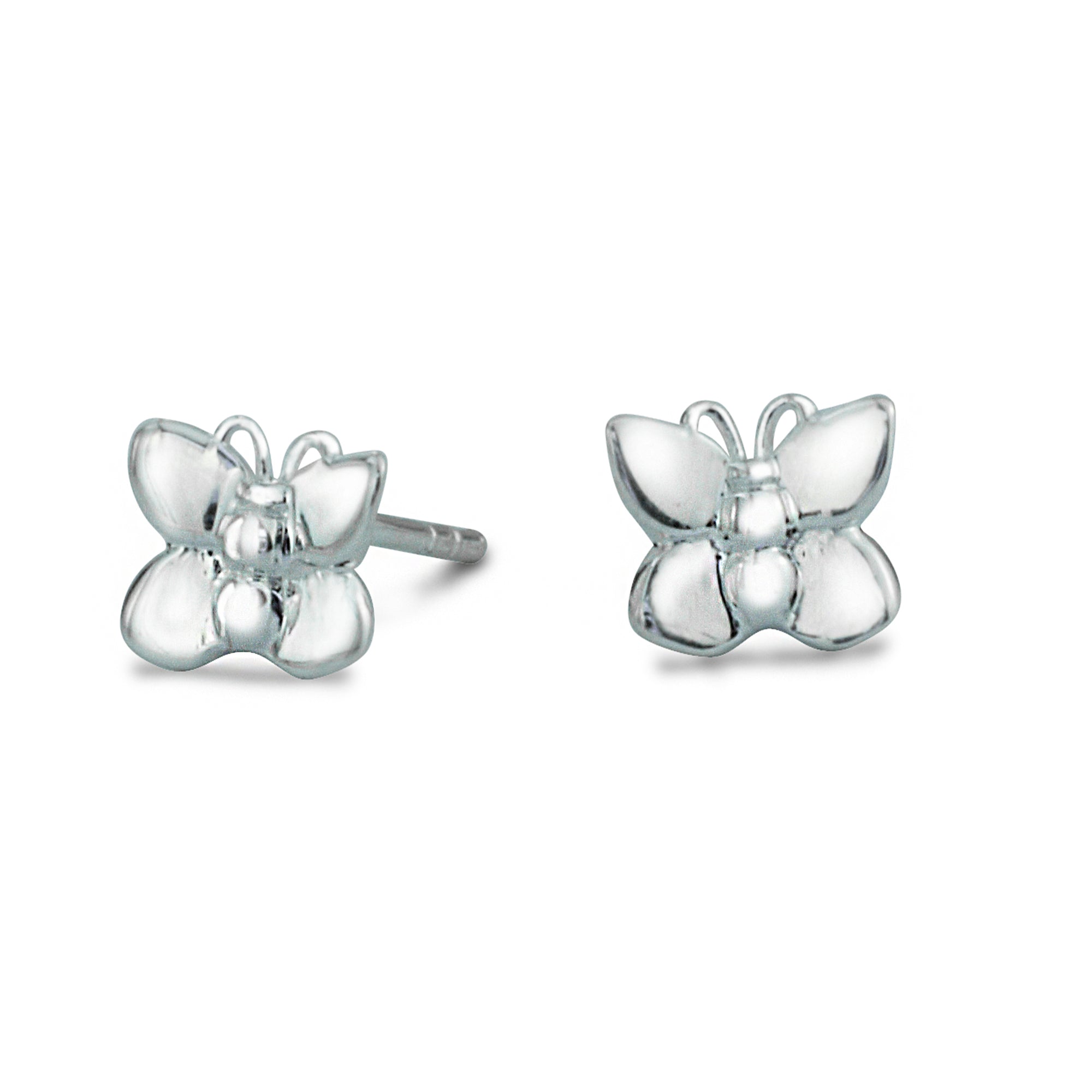 tiny butterfly flutterby studs scarlett jewellery earrings