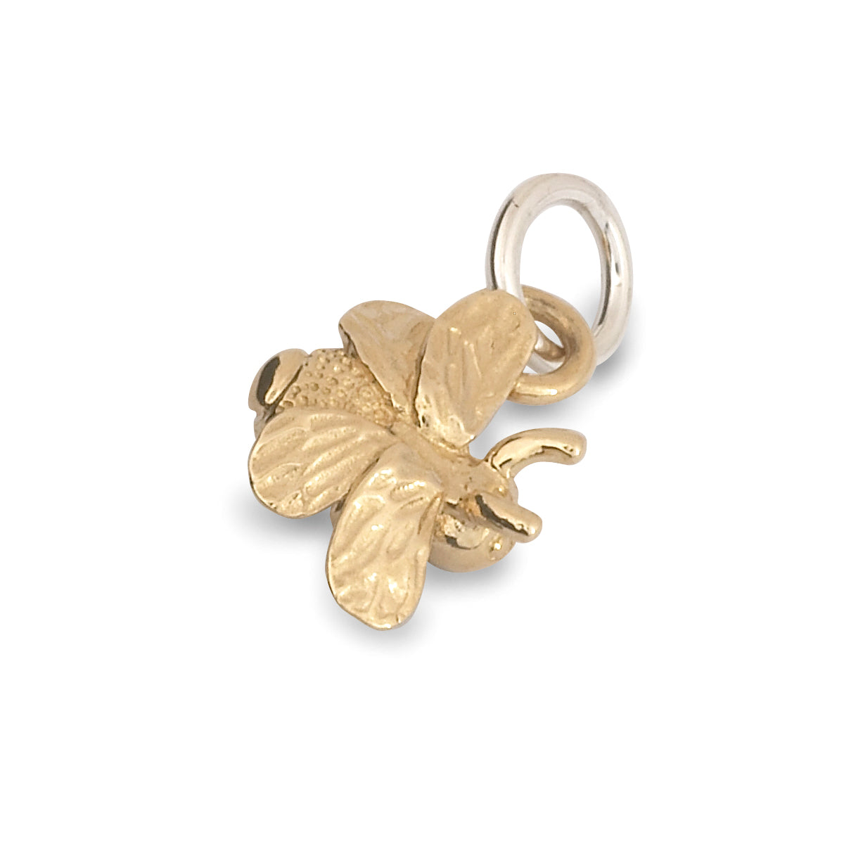 Bumble Bee Solid Gold Bracelet Charm Scarlett Jewellery