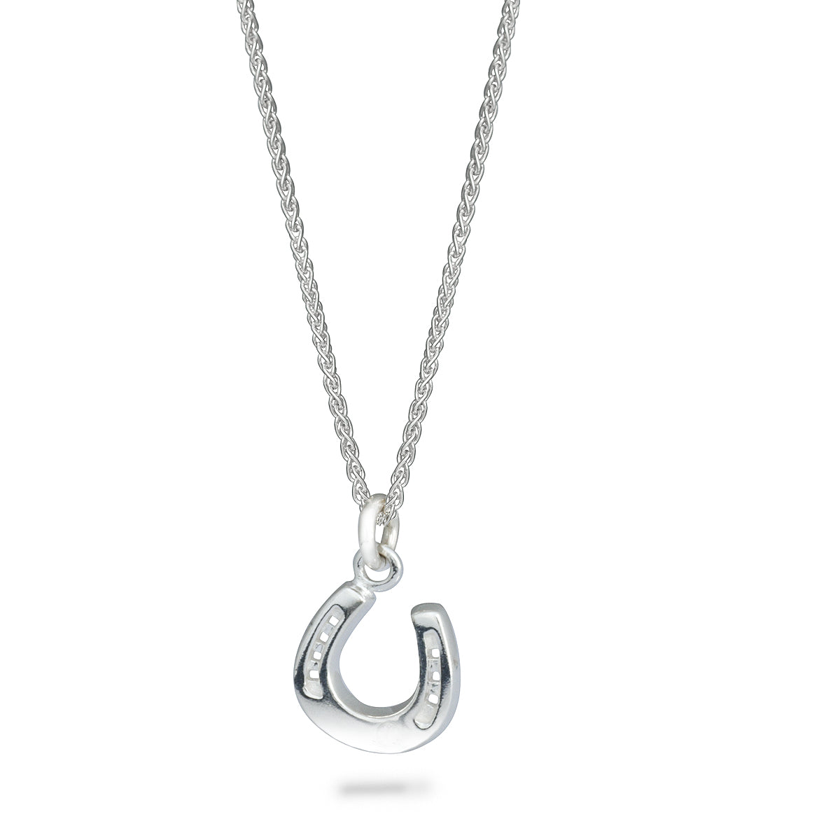 A good luck charm in solid sterling silver - fits all charm bracelets and makes a delicate lucky necklace.