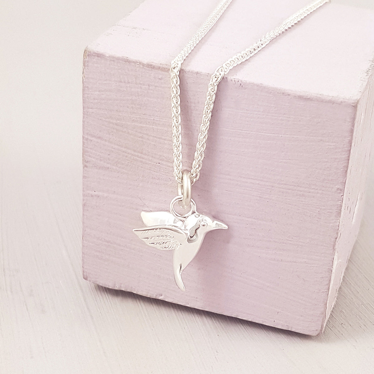 Hummingbird Silver Charm Bracelet from Scarlett Jewellery UK