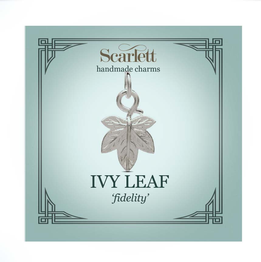 Ivy Leaf Silver Charm