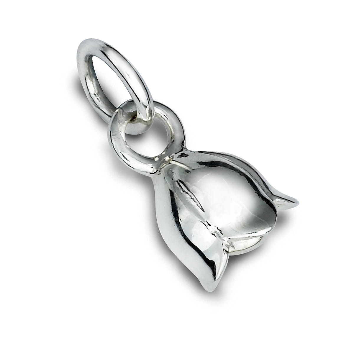 Lily Of The Valley Flower Silver Charm For Bracelet or Necklace from Scarlett Jewellery
